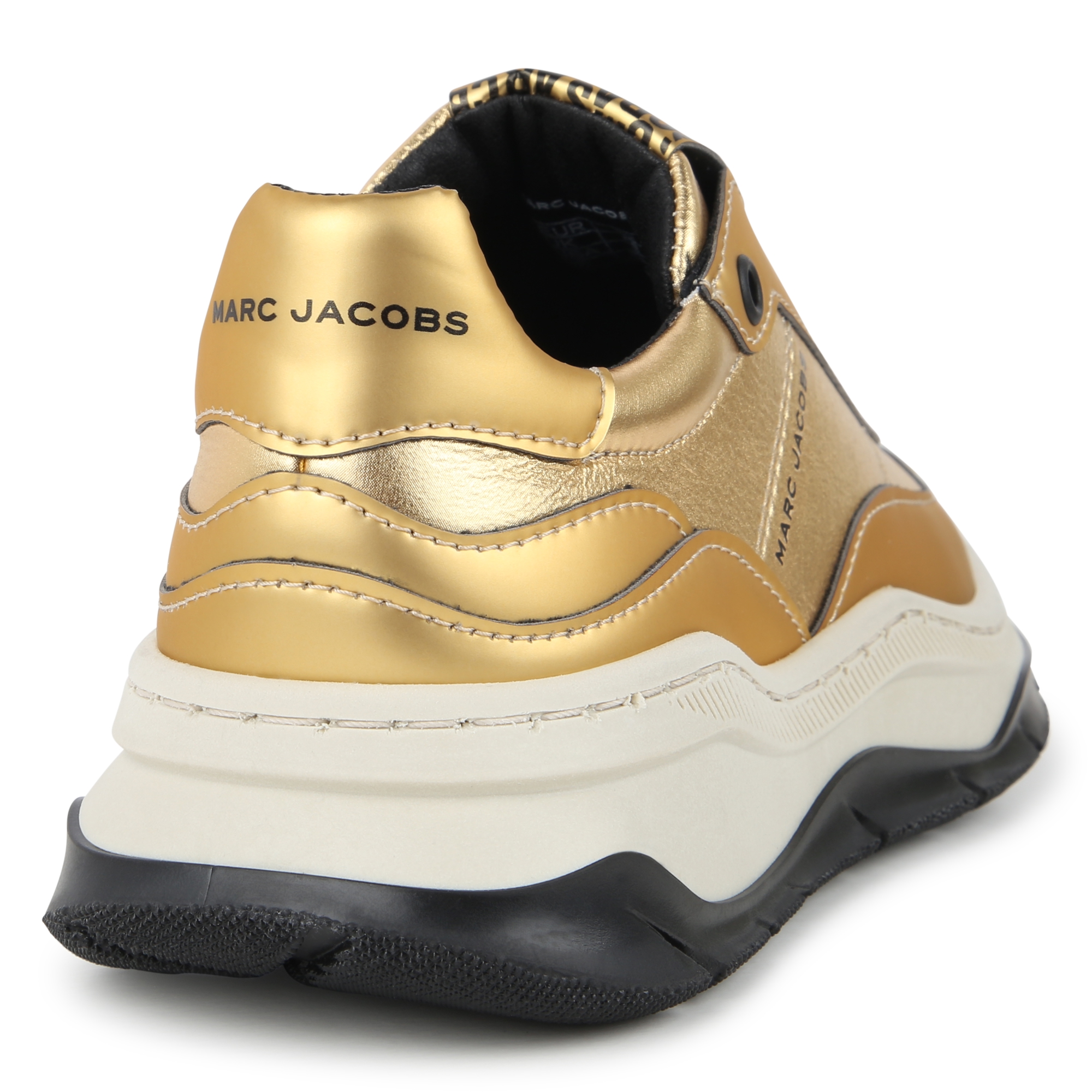 Sneakers in tessuto dorato MARC JACOBS Per BAMBINA