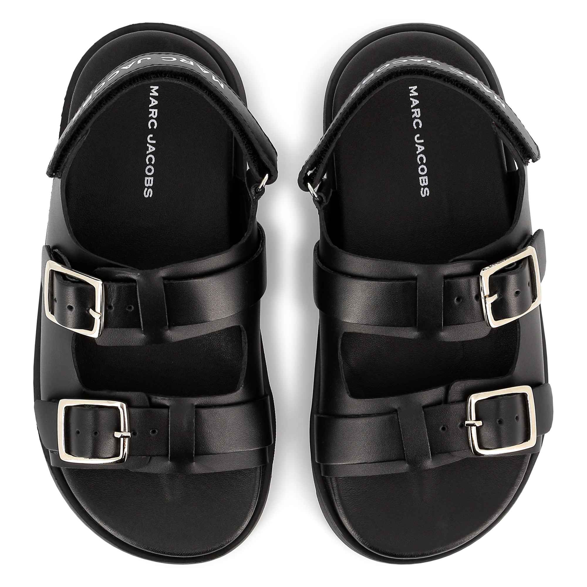 Buckled leather sandals MARC JACOBS for BOY