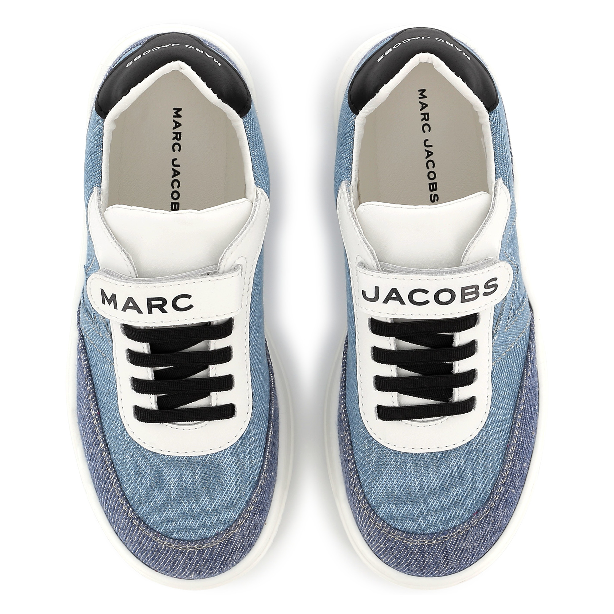 Baskets en cuir à scratchs MARC JACOBS pour GARCON