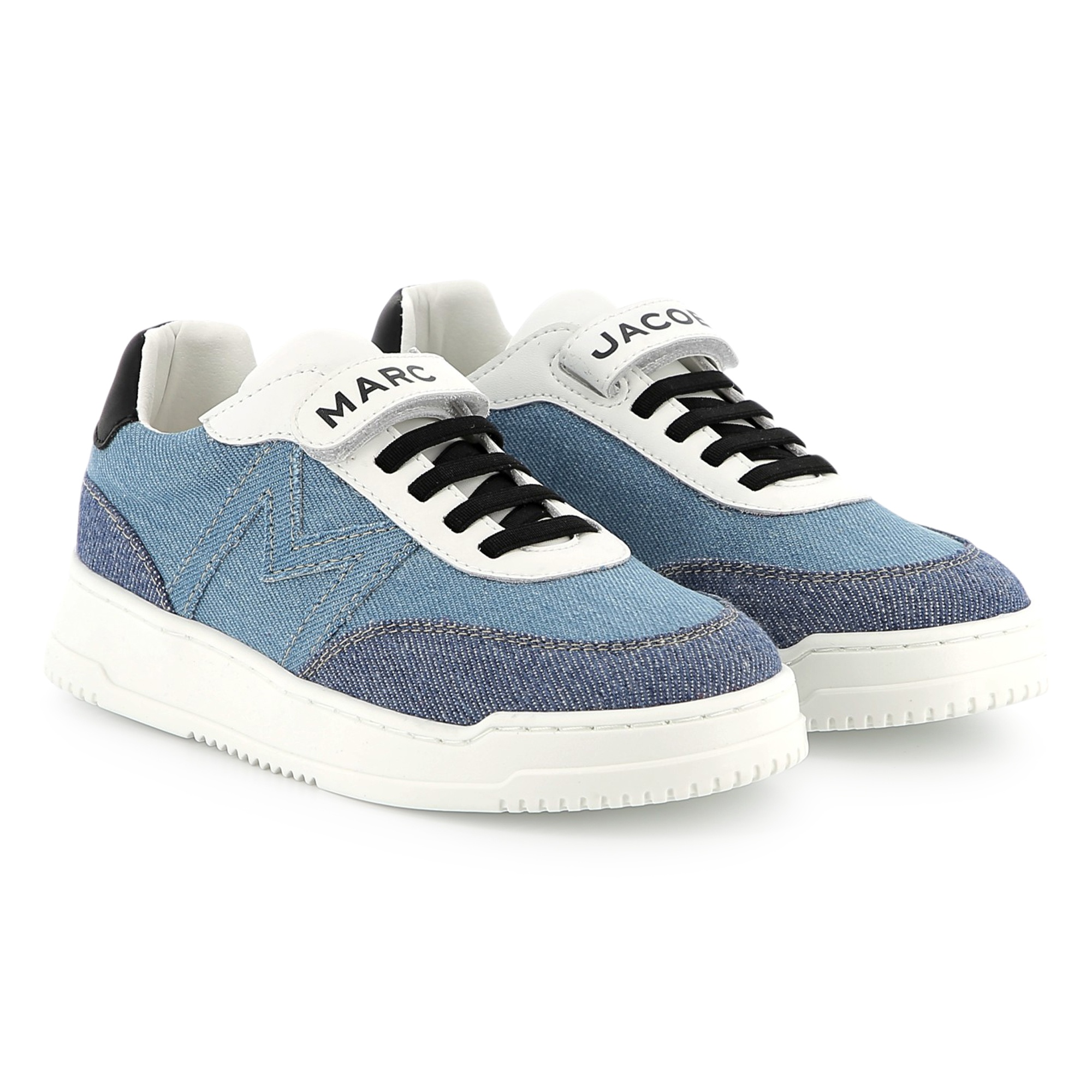 Hook-and-loop leather trainers MARC JACOBS for BOY