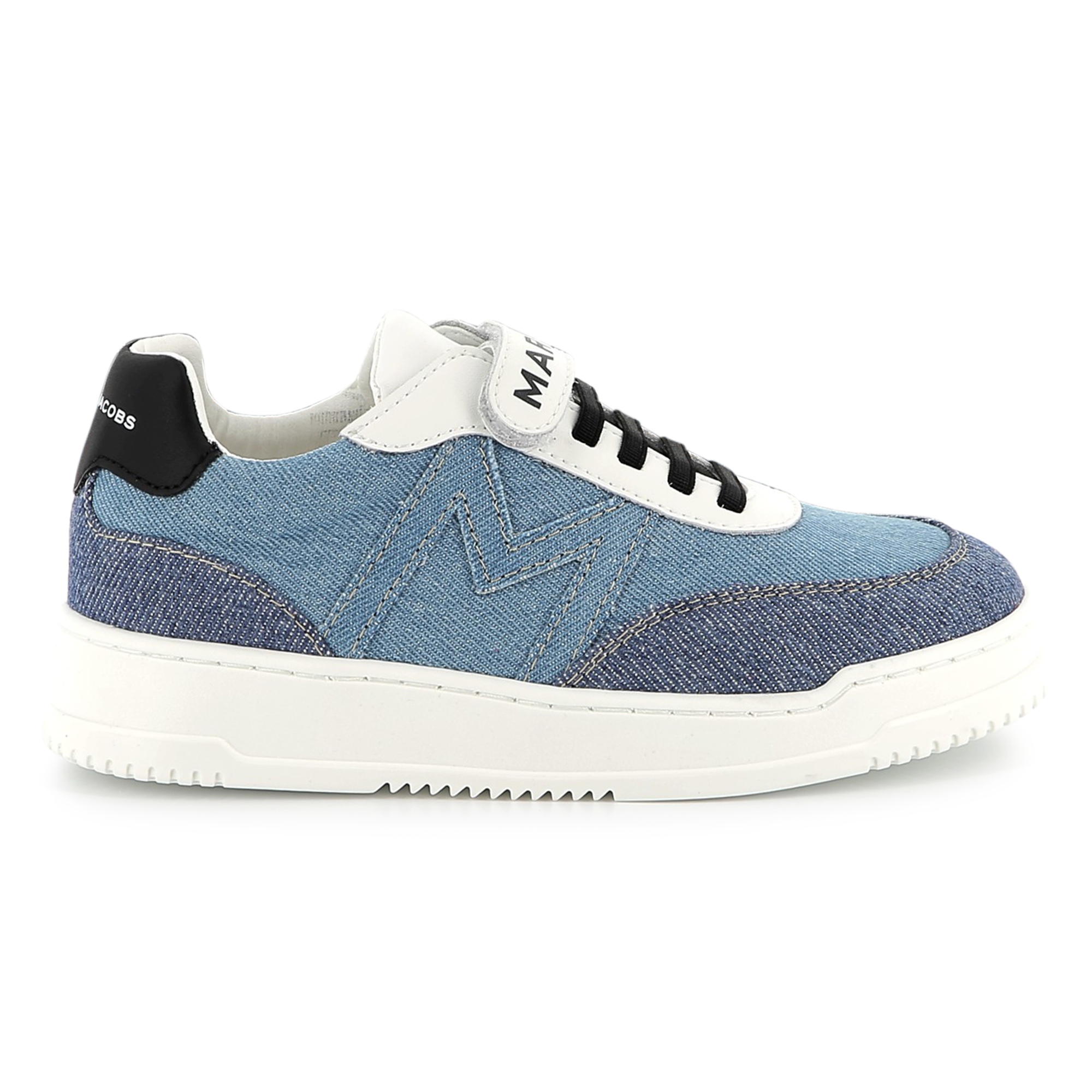 Hook-and-loop leather trainers MARC JACOBS for BOY