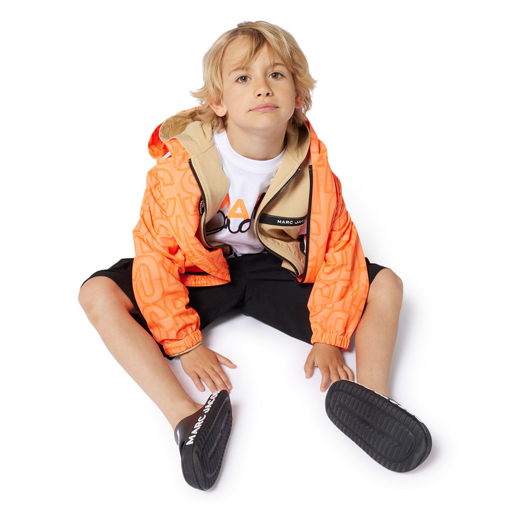 Hooded windbreaker MARC JACOBS for BOY