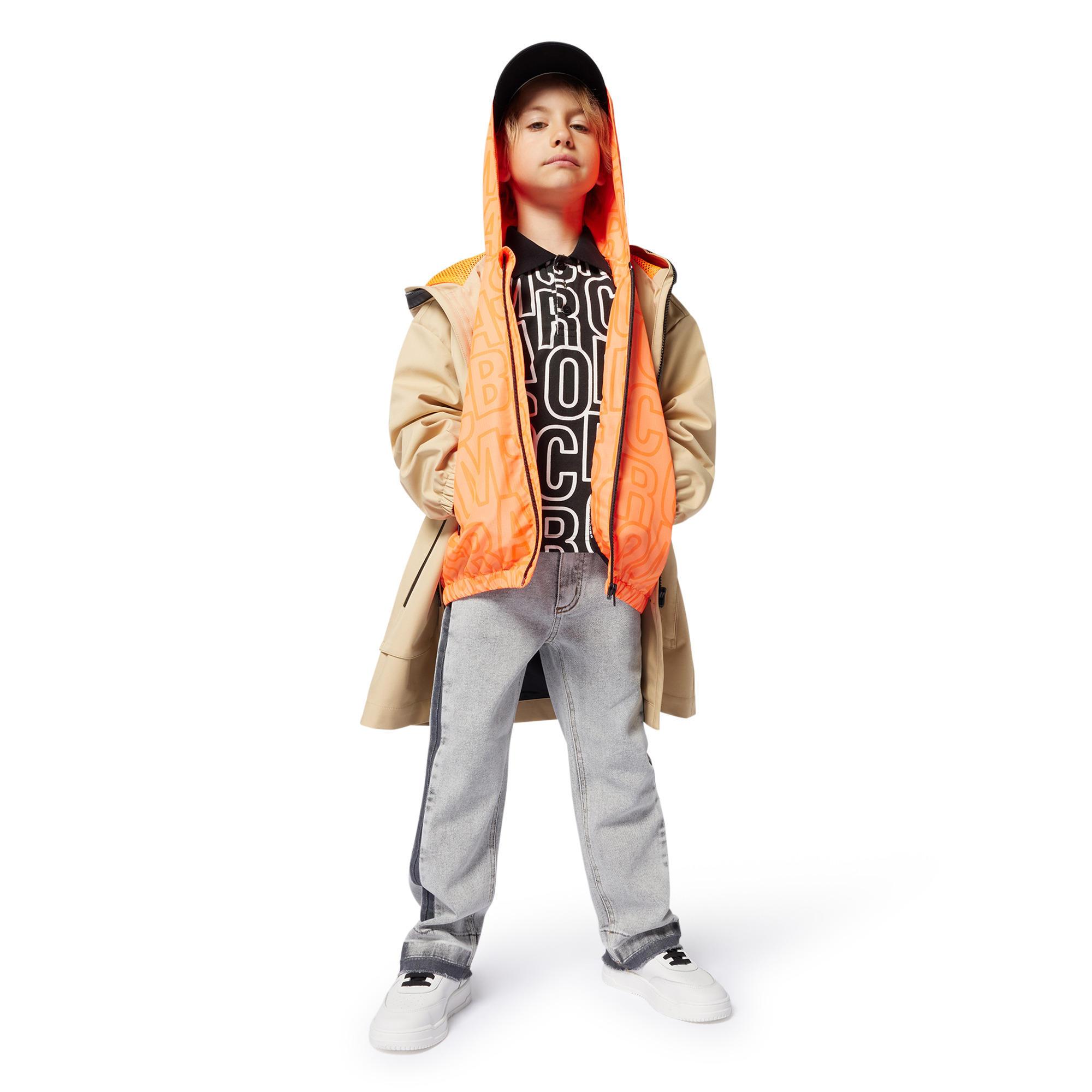 Hooded windbreaker MARC JACOBS for BOY