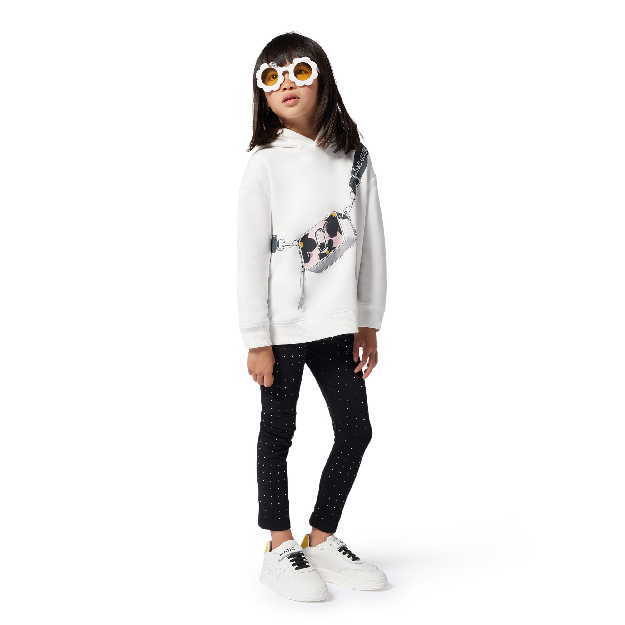 Hooded fleece sweatshirt MARC JACOBS for GIRL