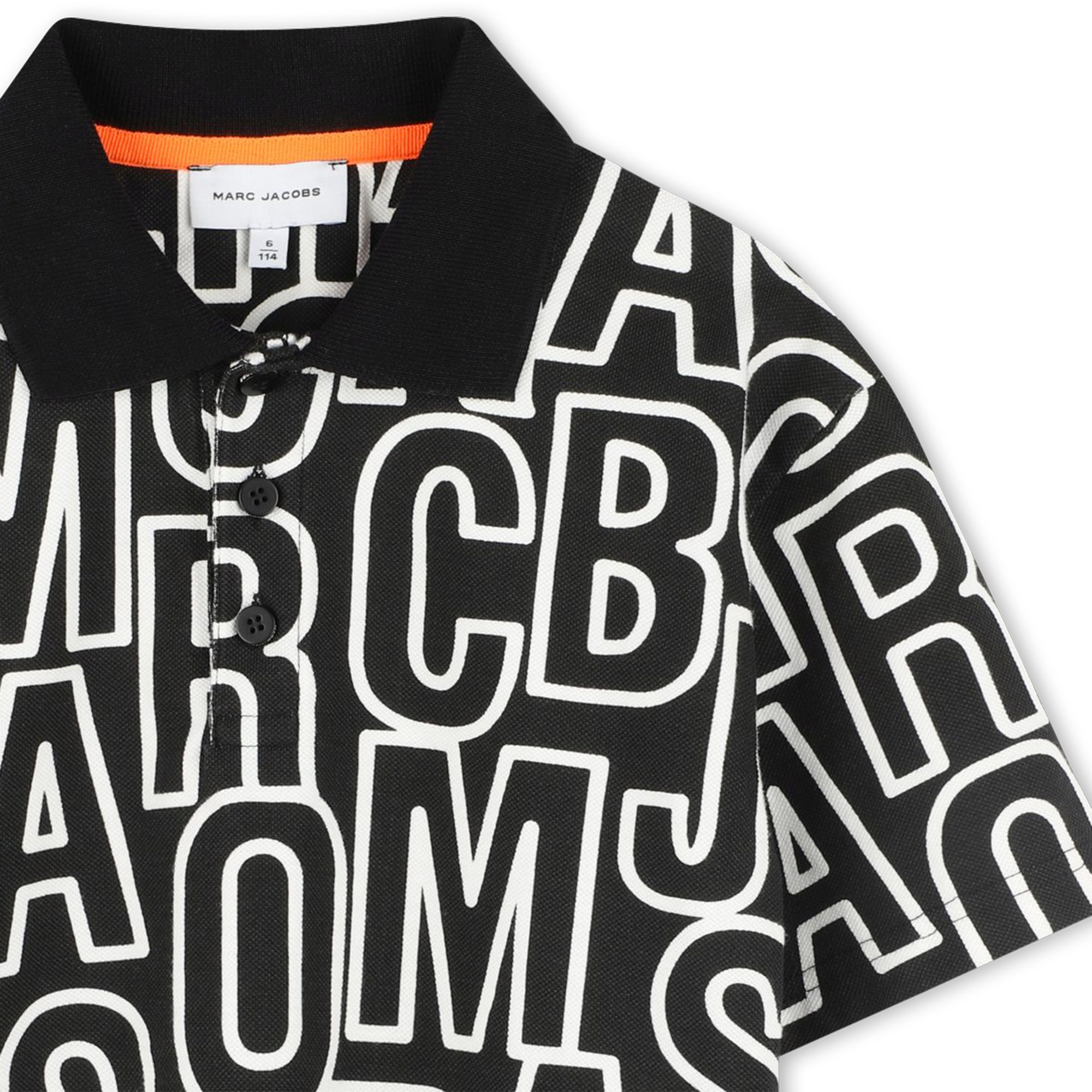 Monogram-print polo shirt MARC JACOBS for BOY