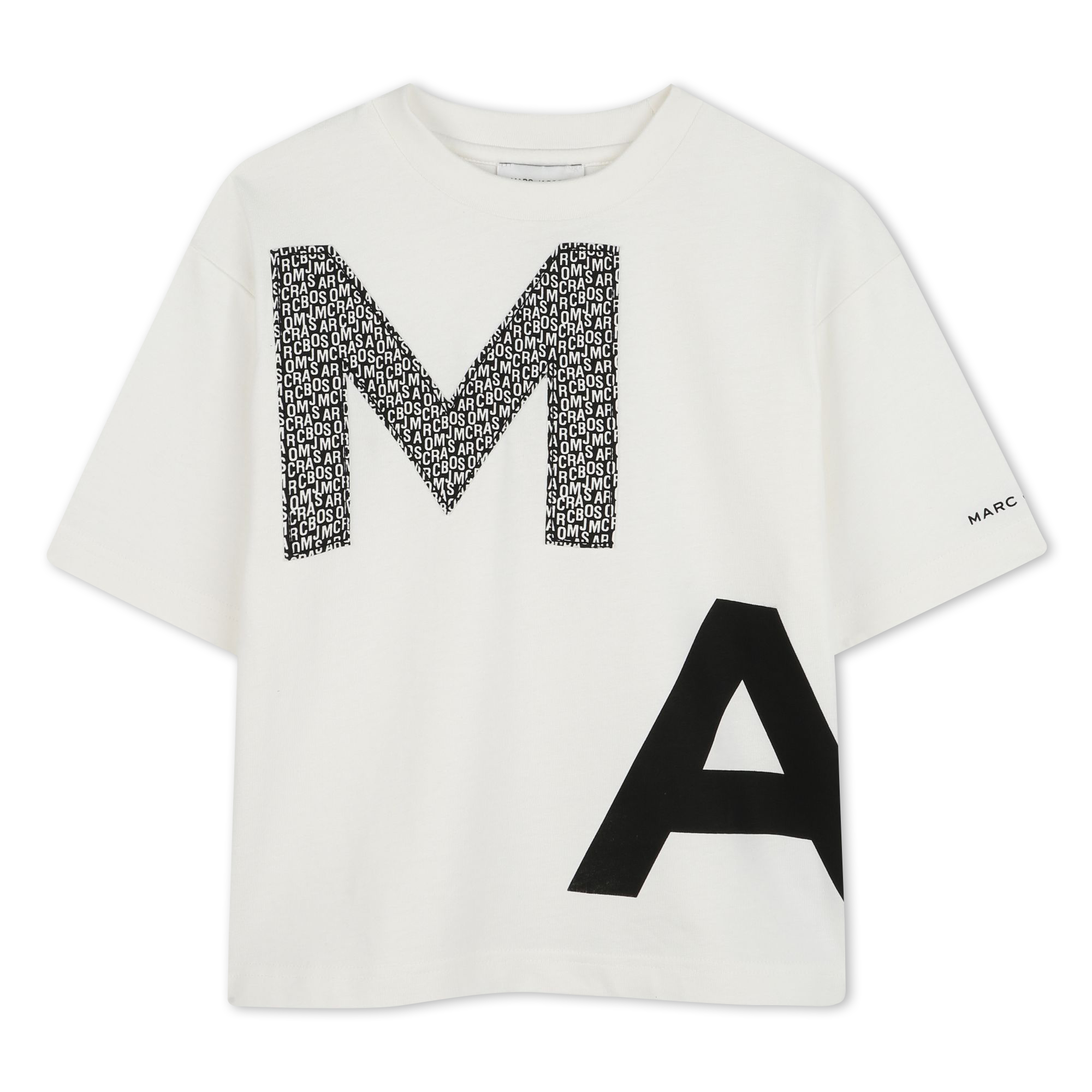 Camiseta bicolor de algodón MARC JACOBS para NIÑO