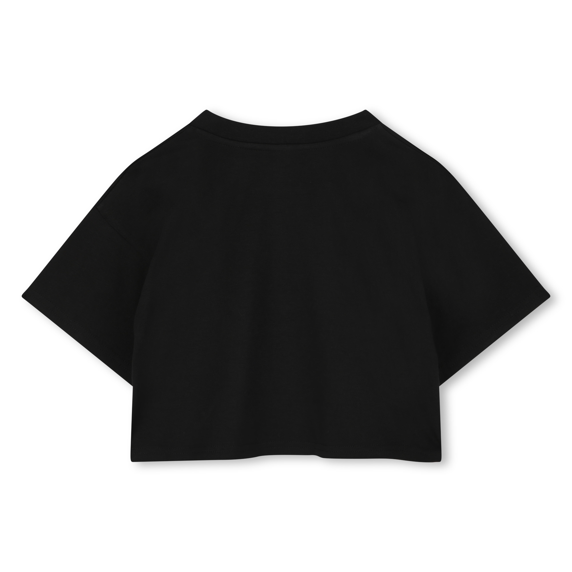 Cropped T-shirt with diamantés MARC JACOBS for GIRL