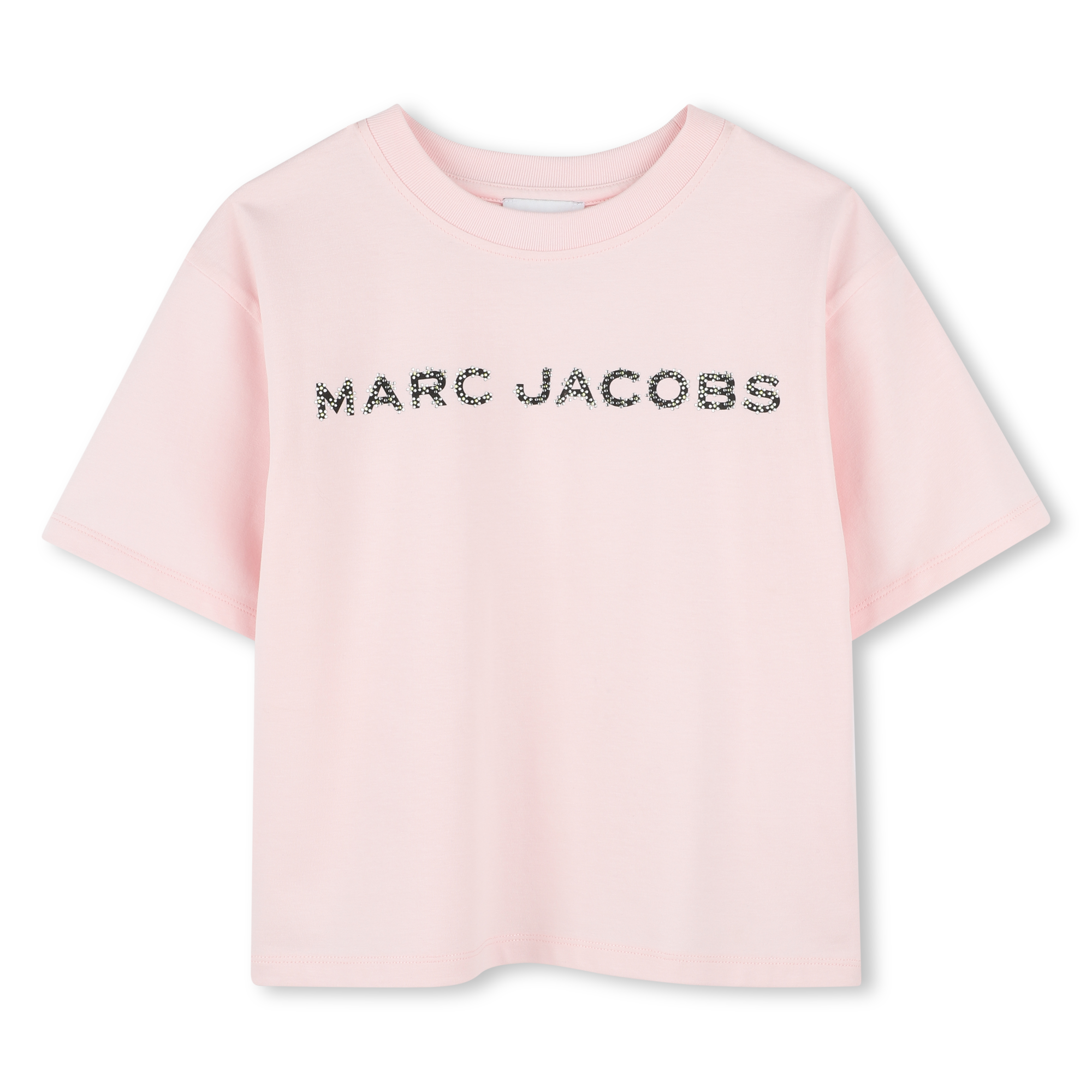 T-shirt in cotone con strass MARC JACOBS Per BAMBINA