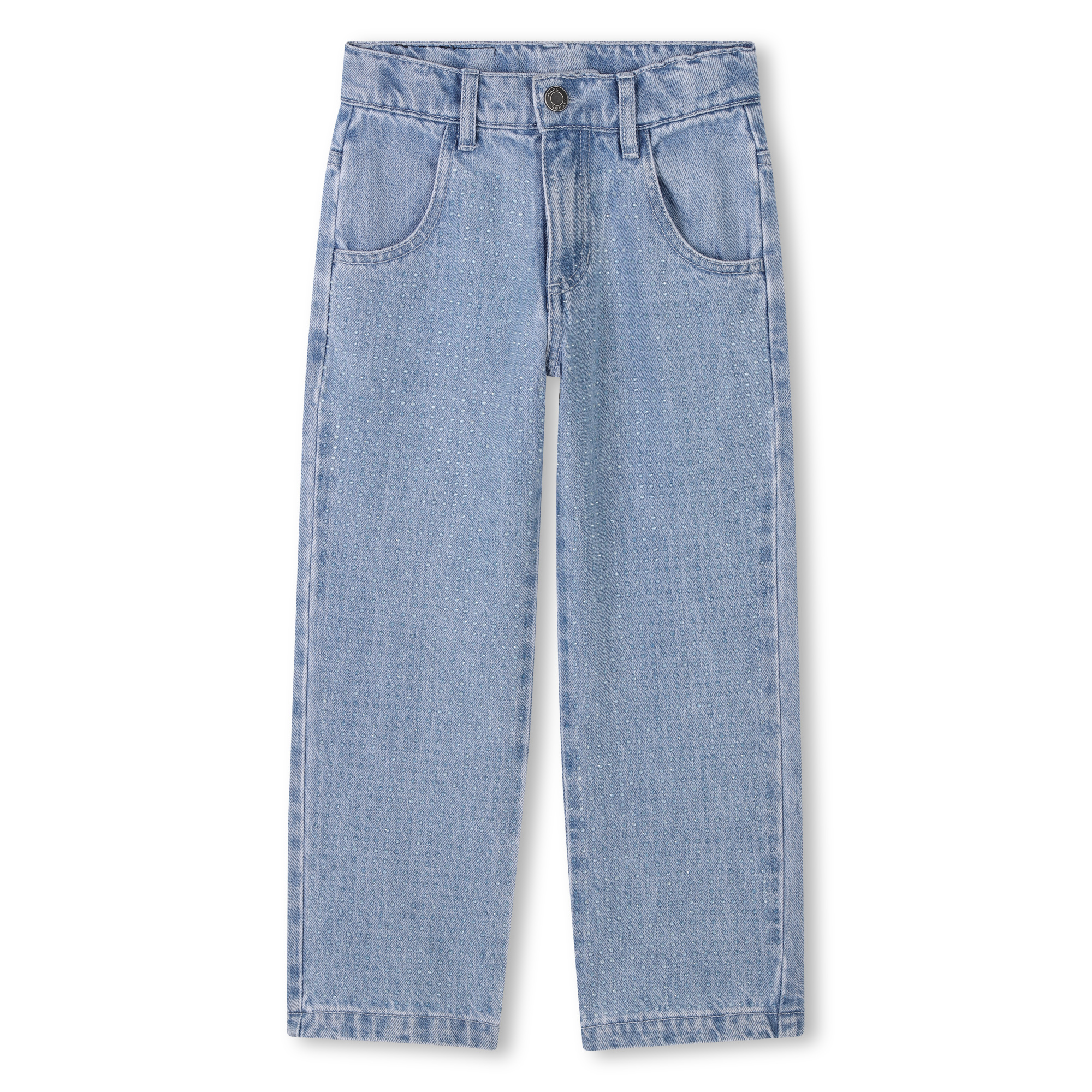 Jeans with clear diamantés MARC JACOBS for GIRL