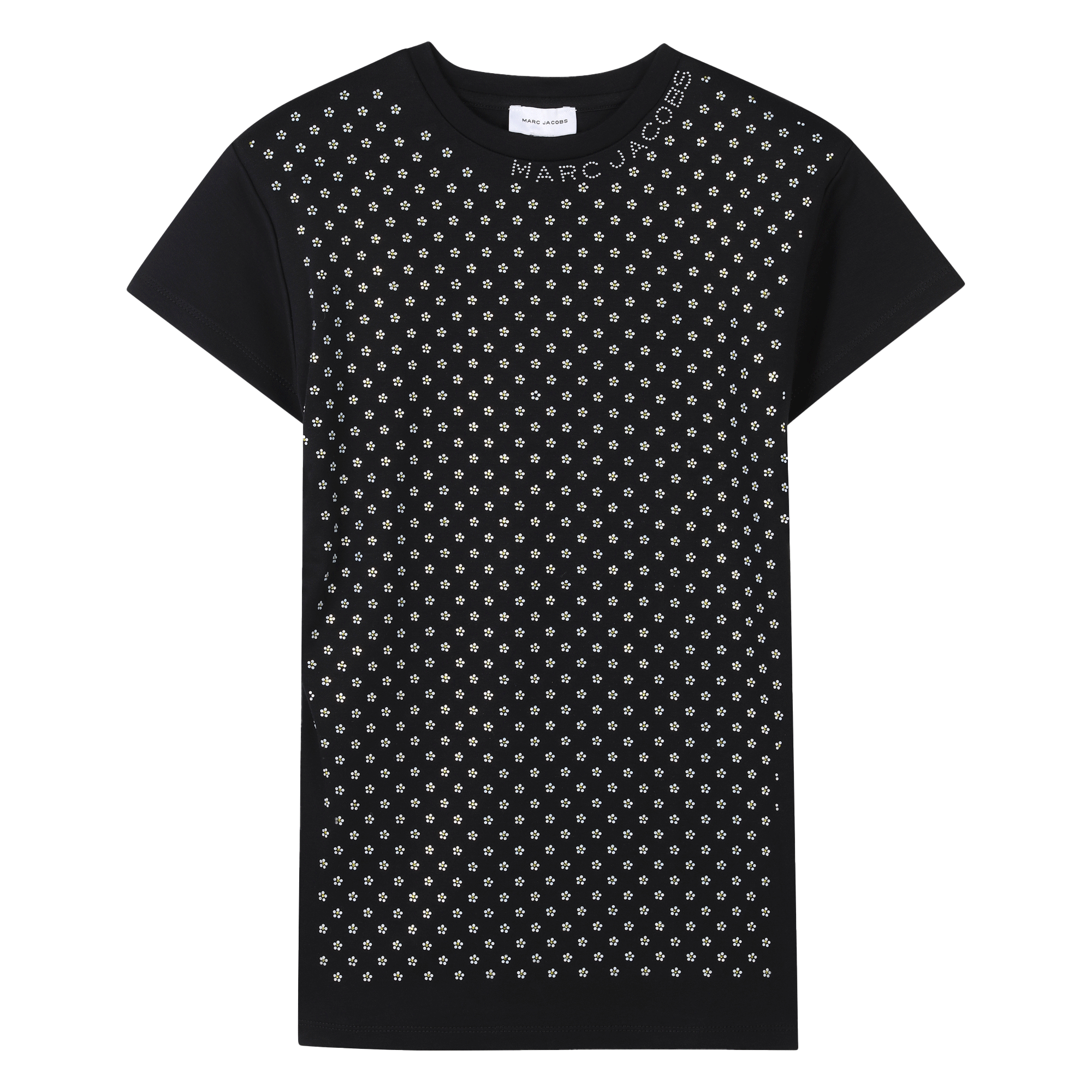 Short-sleeved diamanté dress MARC JACOBS for GIRL