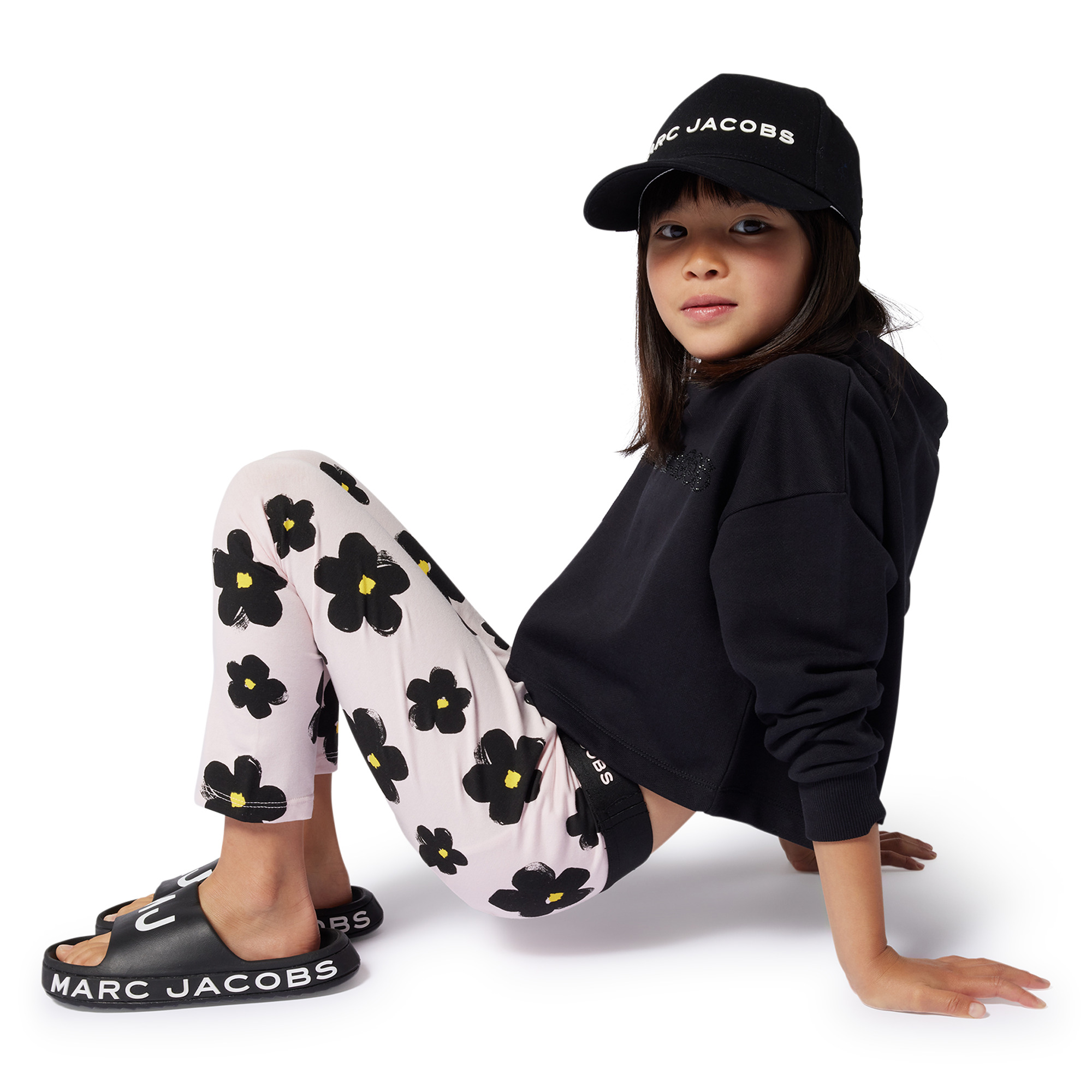 Cropped fleece sweatshirt MARC JACOBS for GIRL