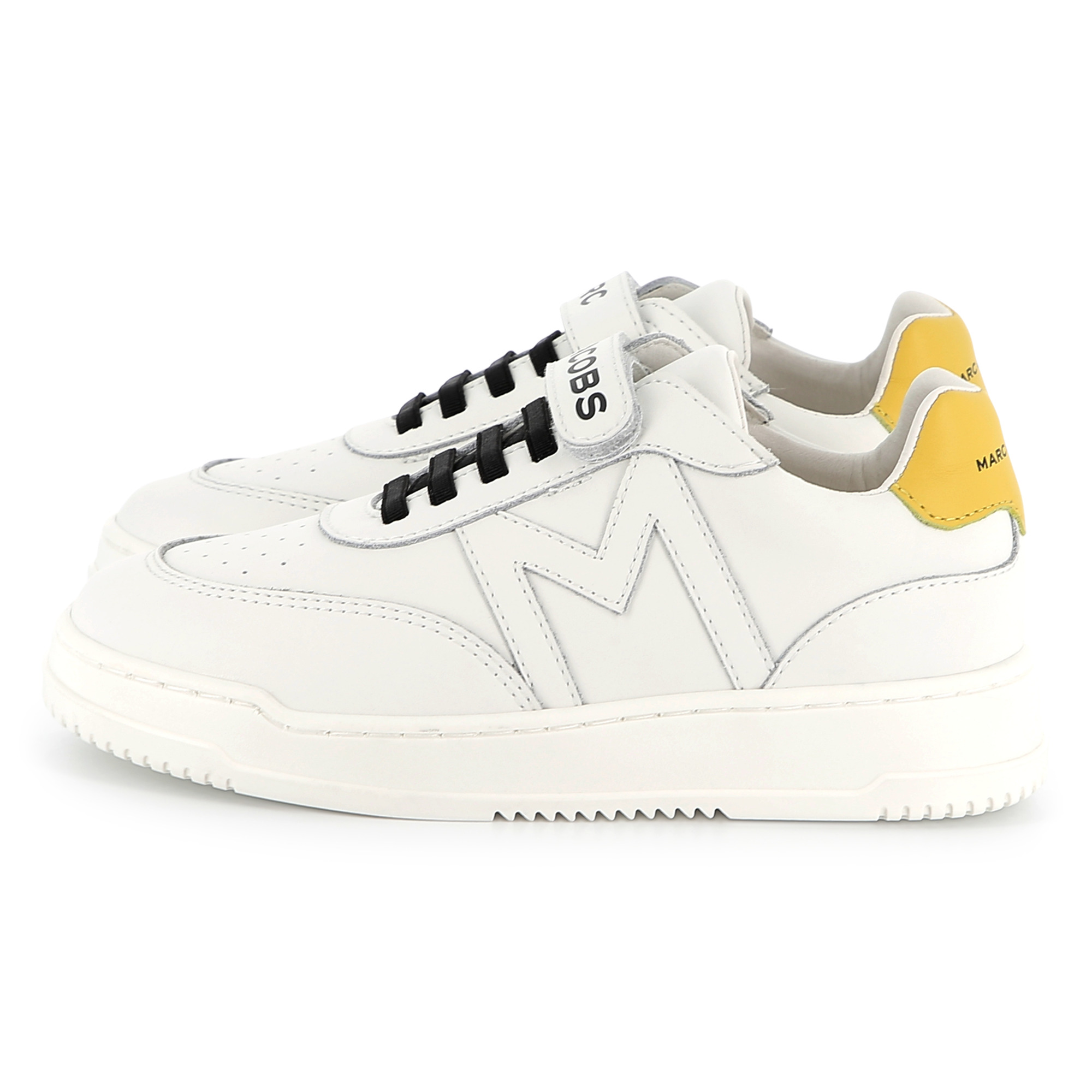 Leren sneakers met klittenband MARC JACOBS Voor