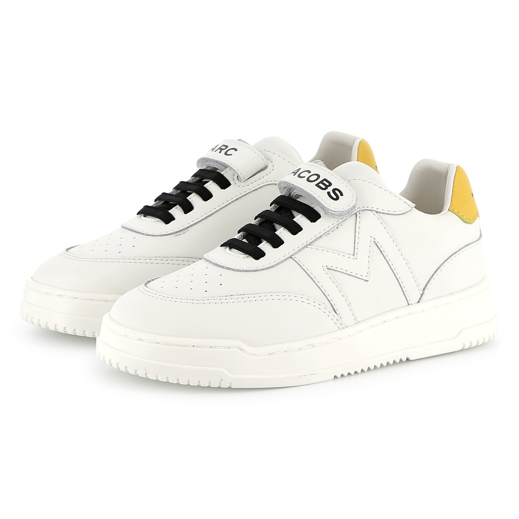 Self-adhesive leather trainers MARC JACOBS for BOY