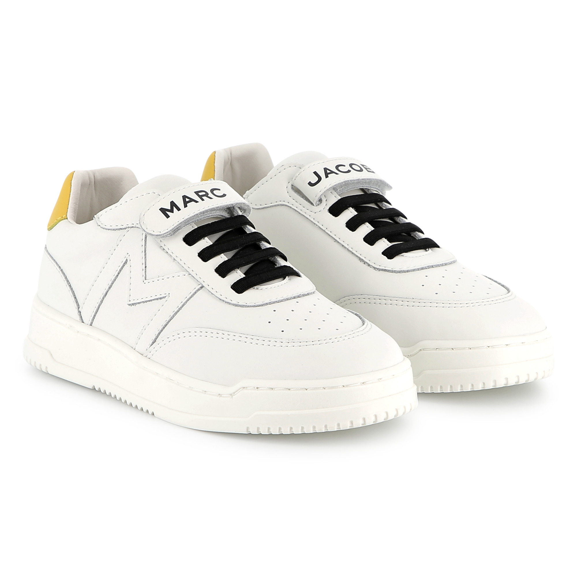 Leren sneakers met klittenband MARC JACOBS Voor