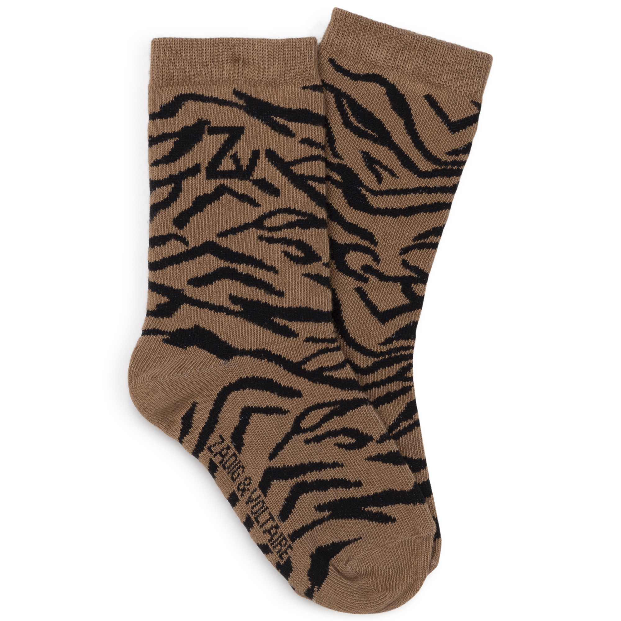 Zebra jacquard socks ZADIG & VOLTAIRE for GIRL