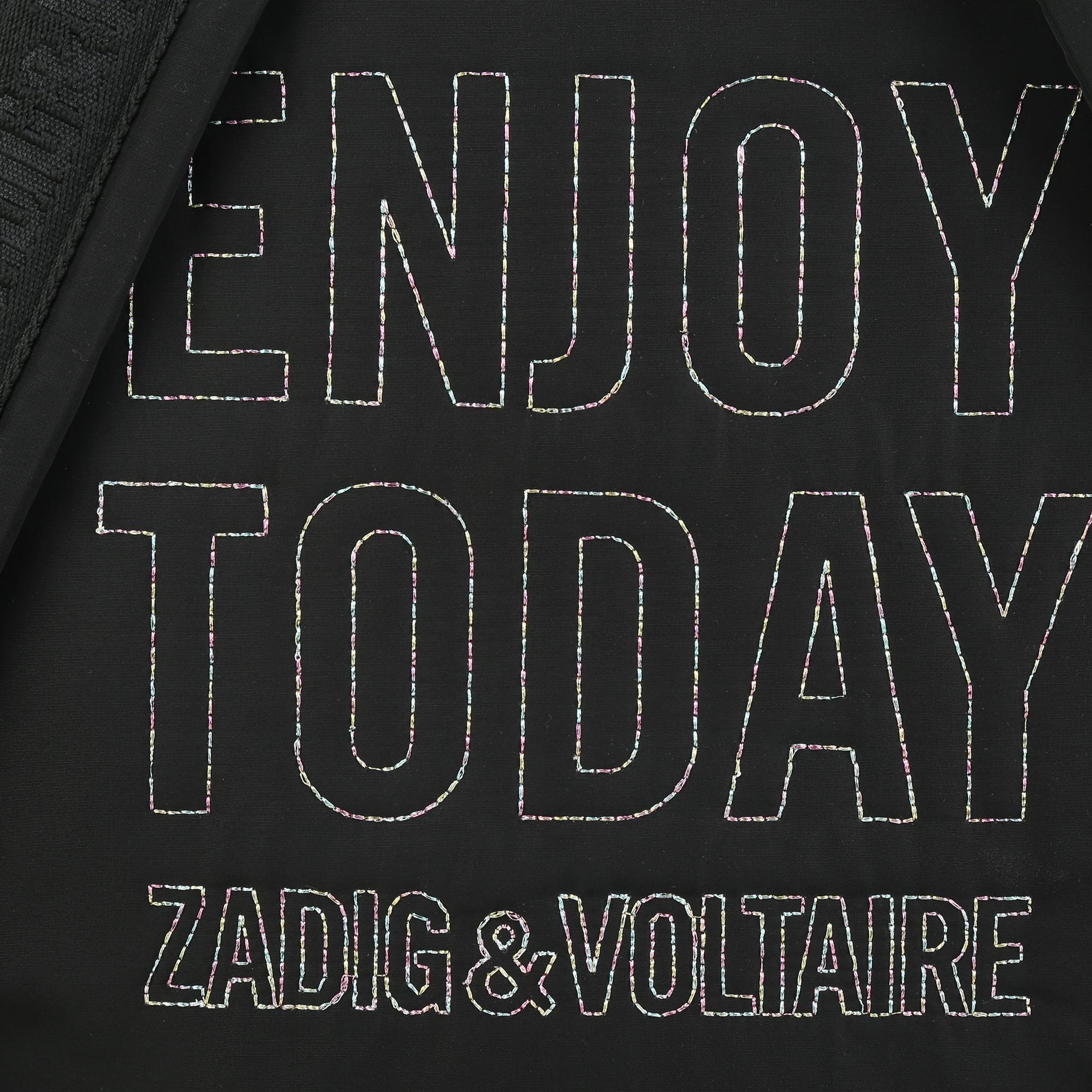 Zip-up embroidered rucksack ZADIG & VOLTAIRE for GIRL