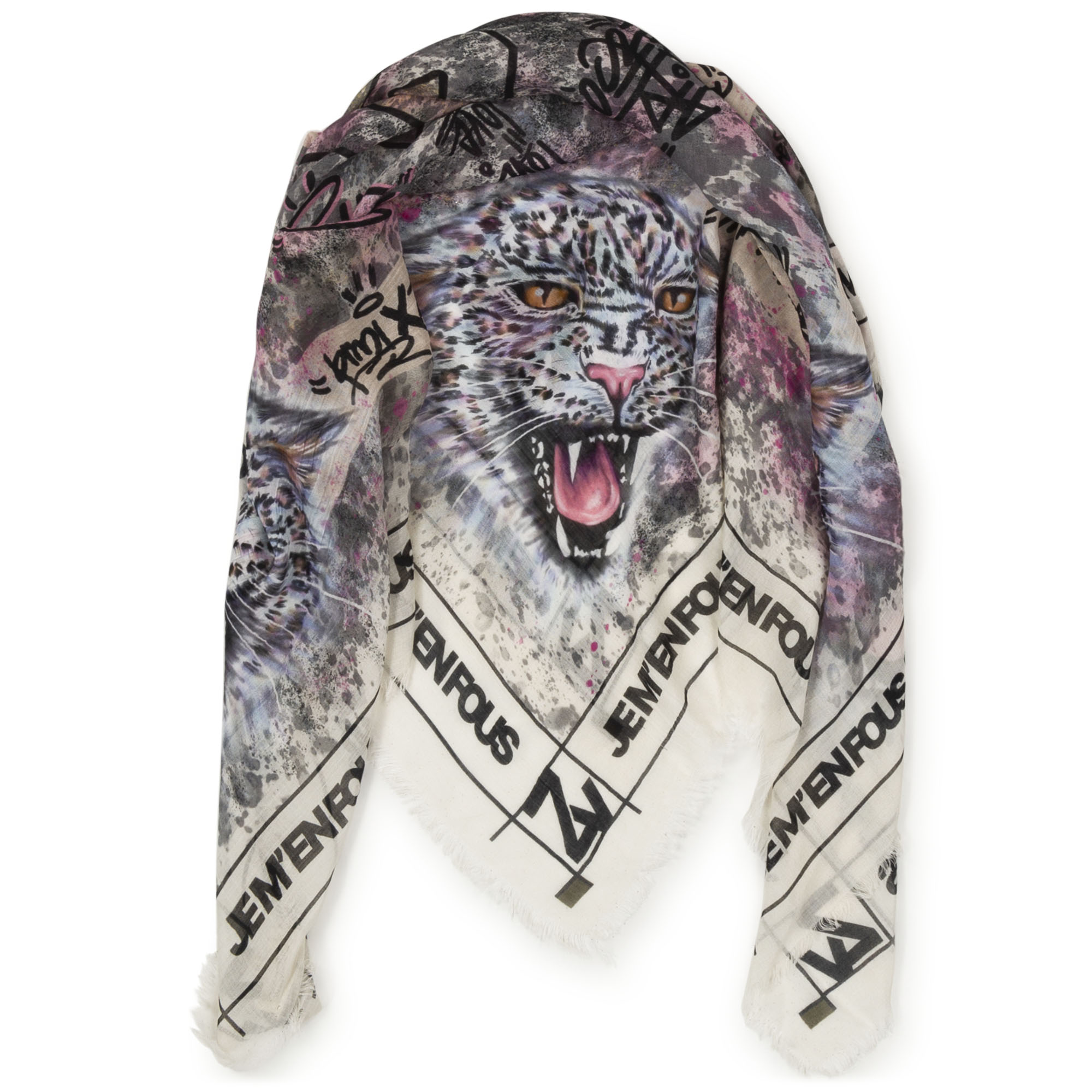 Print modal scarf ZADIG & VOLTAIRE for GIRL