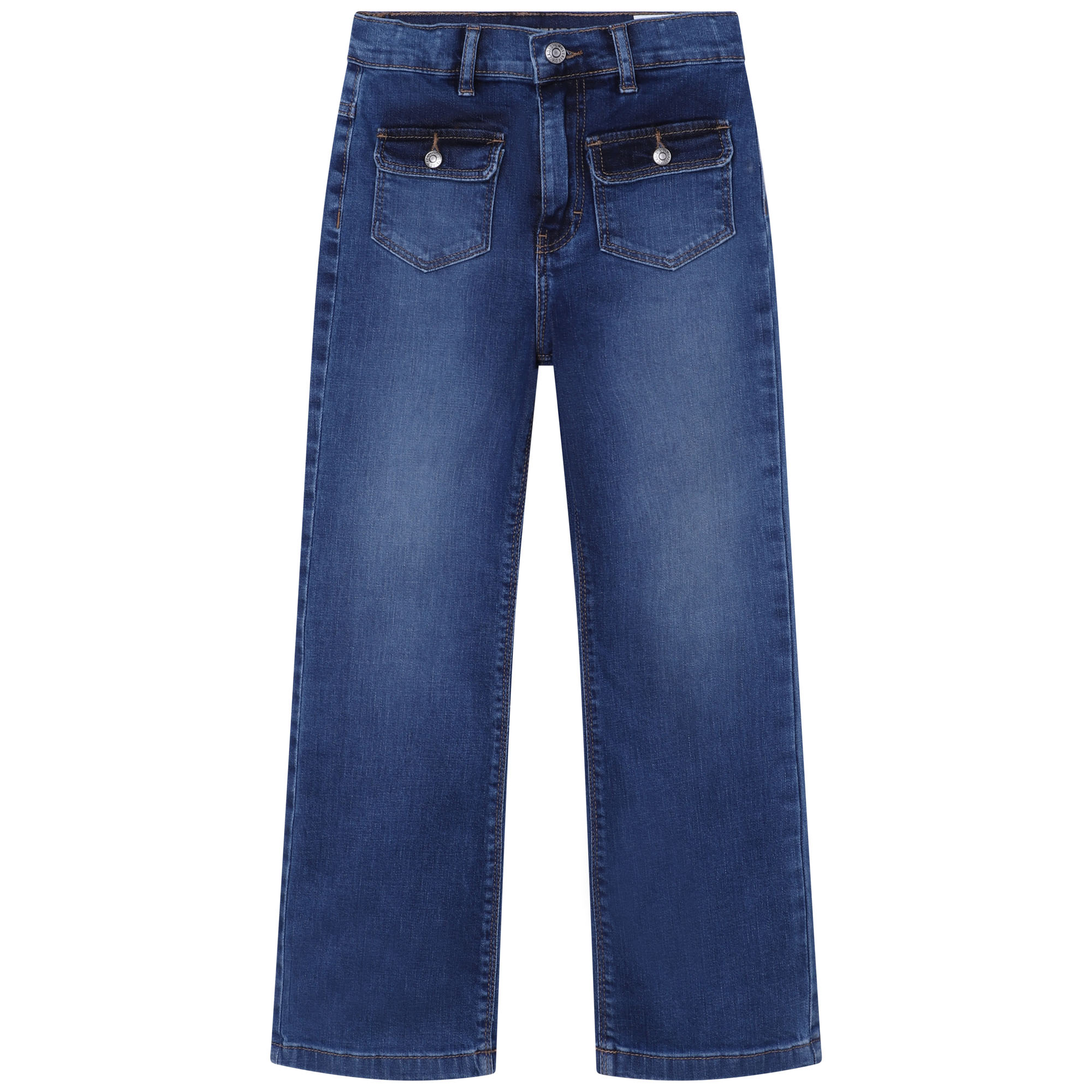 Tentakel knop Eindig ZADIG & VOLTAIRE Elastische katoenen jeans meisje blauw - | Kids around