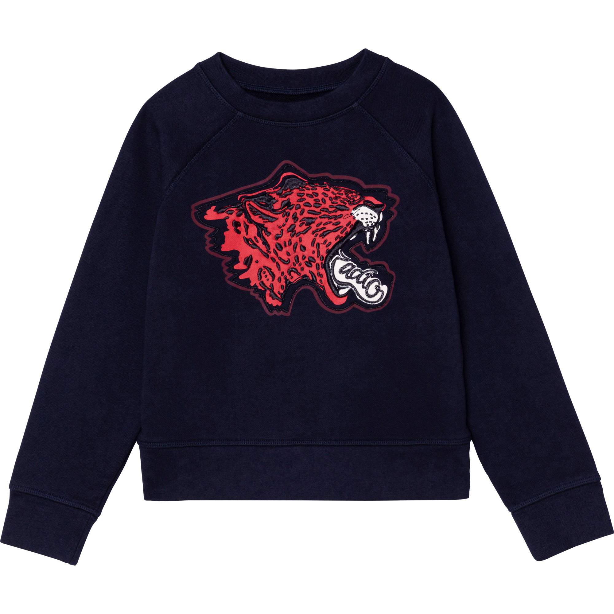 Embroidered fleece sweatshirt ZADIG & VOLTAIRE for GIRL