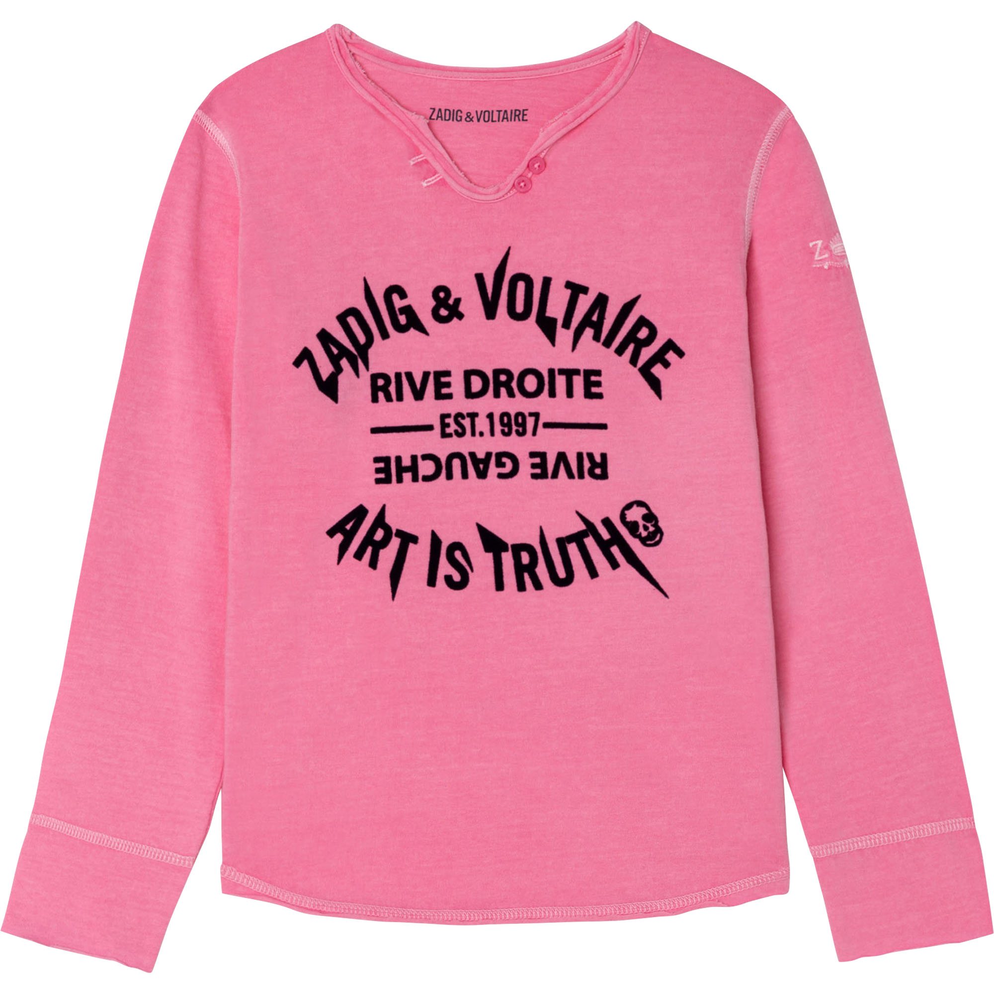 T-shirt Kita Enfant Zadig & Voltaire Fille Vêtements Tops & T-shirts T-shirts Manches longues 