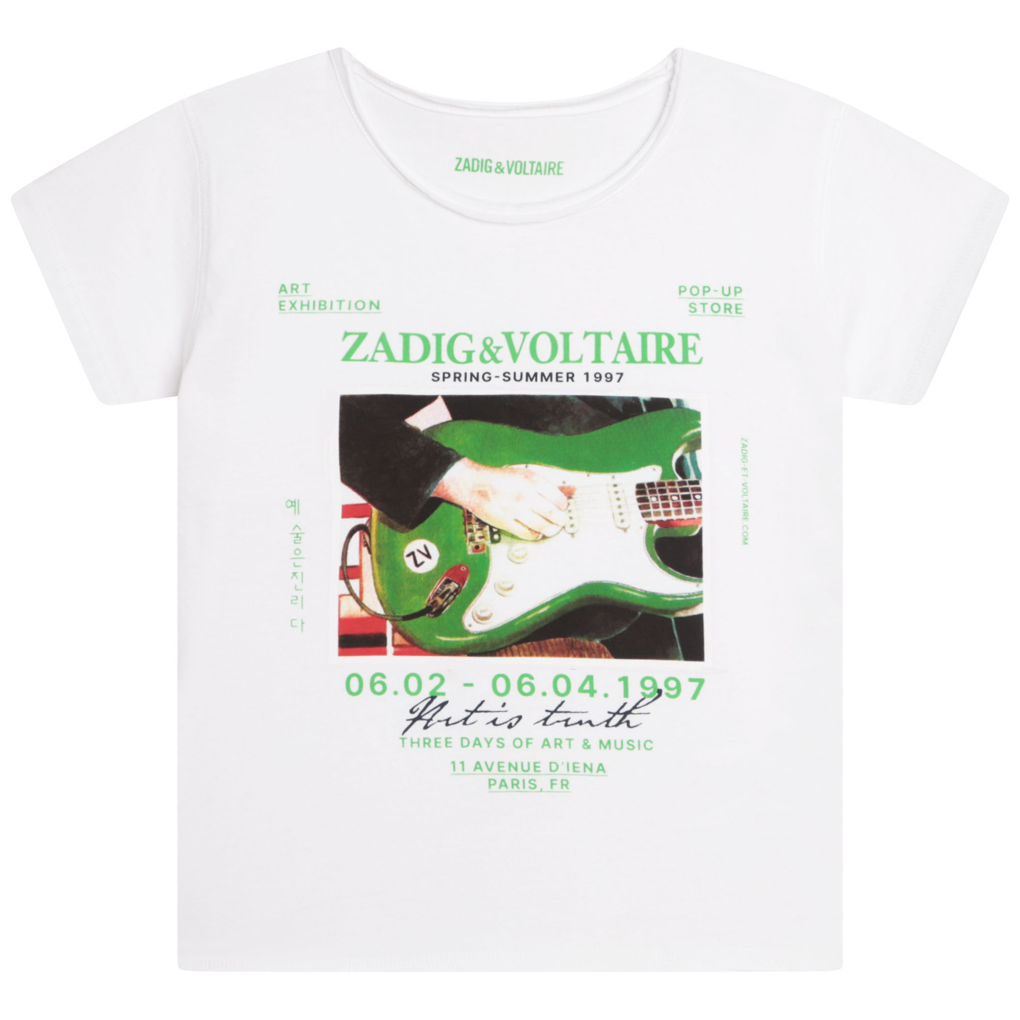 Printed T-shirt ZADIG & VOLTAIRE for GIRL