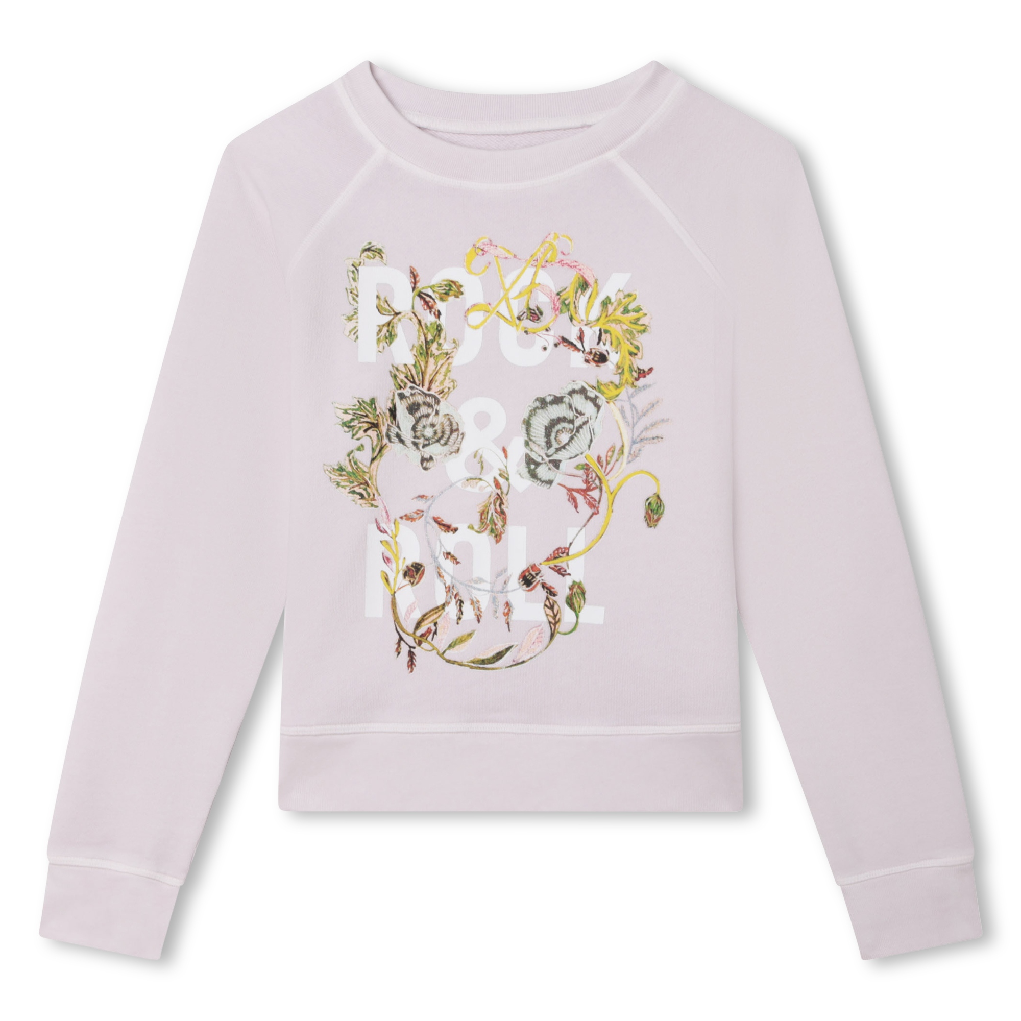 Sweat-shirt en coton ZADIG & VOLTAIRE pour FILLE