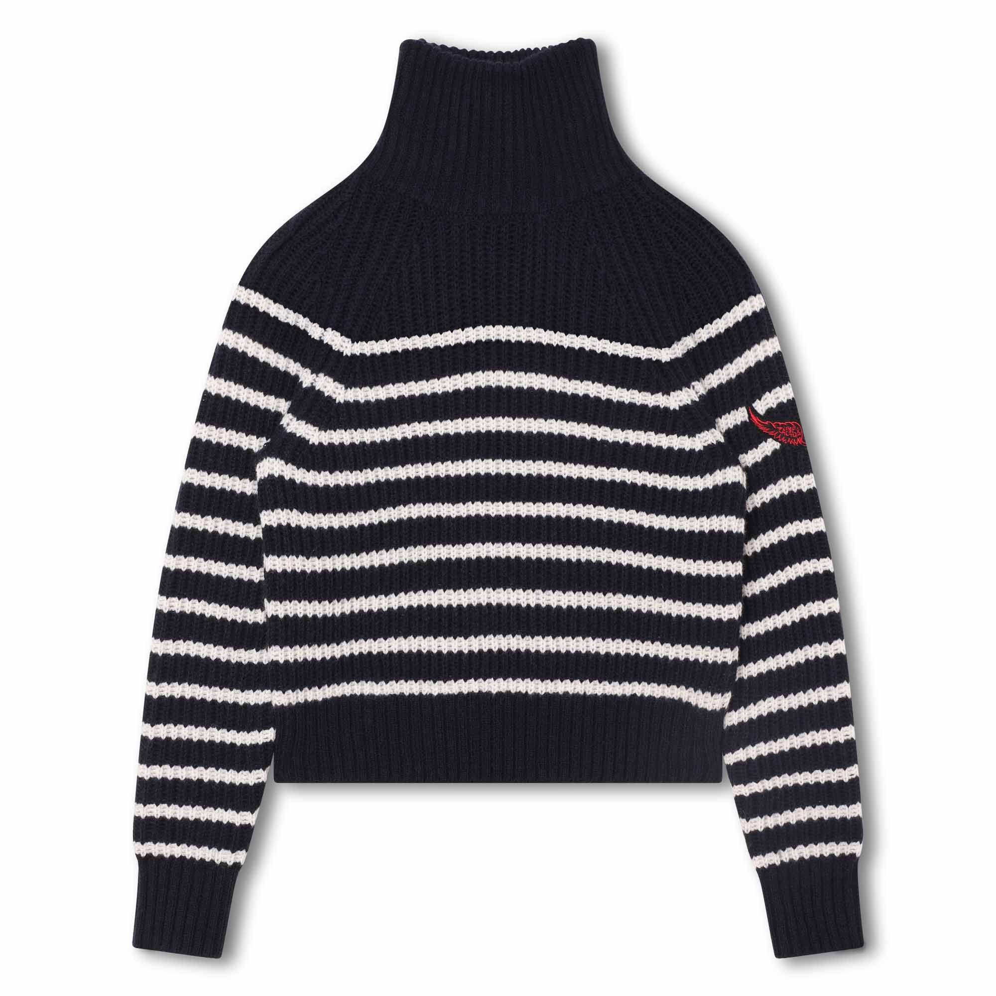 Wool-blend striped jumper ZADIG & VOLTAIRE for GIRL