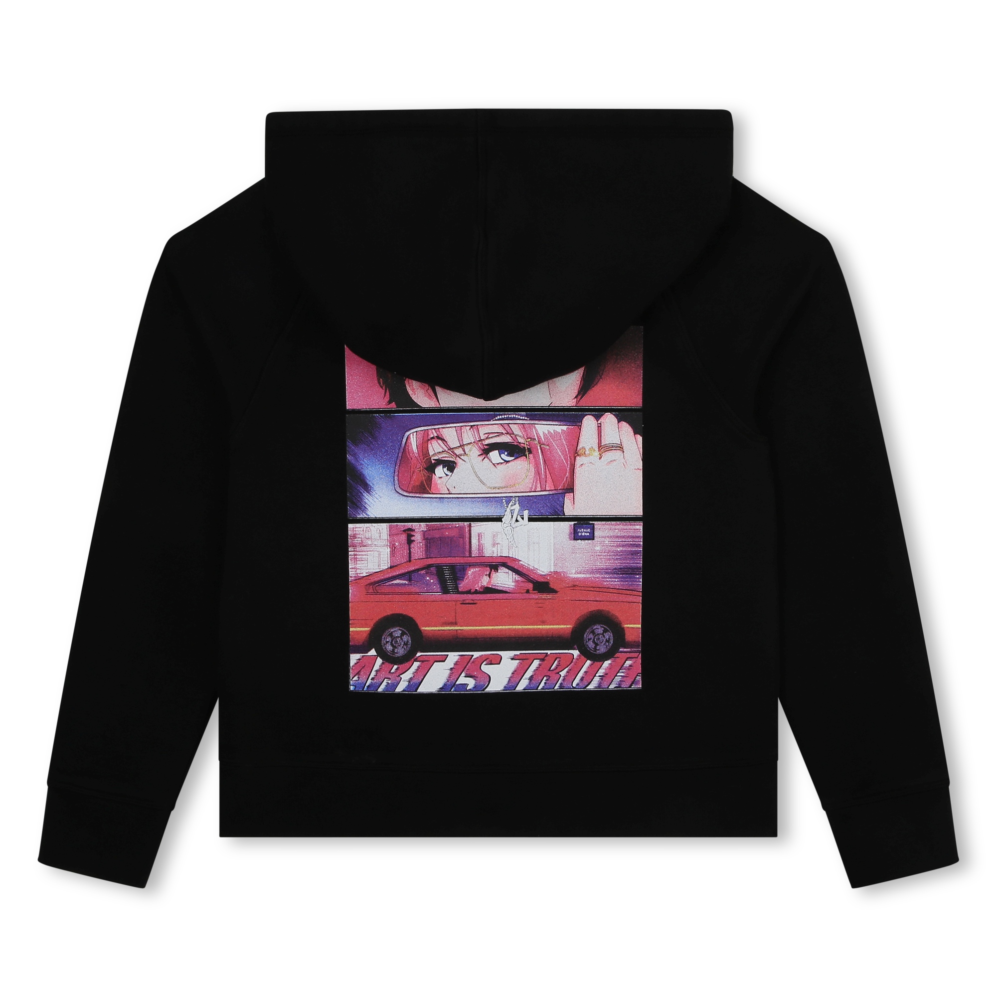 Hooded cotton sweatshirt ZADIG & VOLTAIRE for GIRL