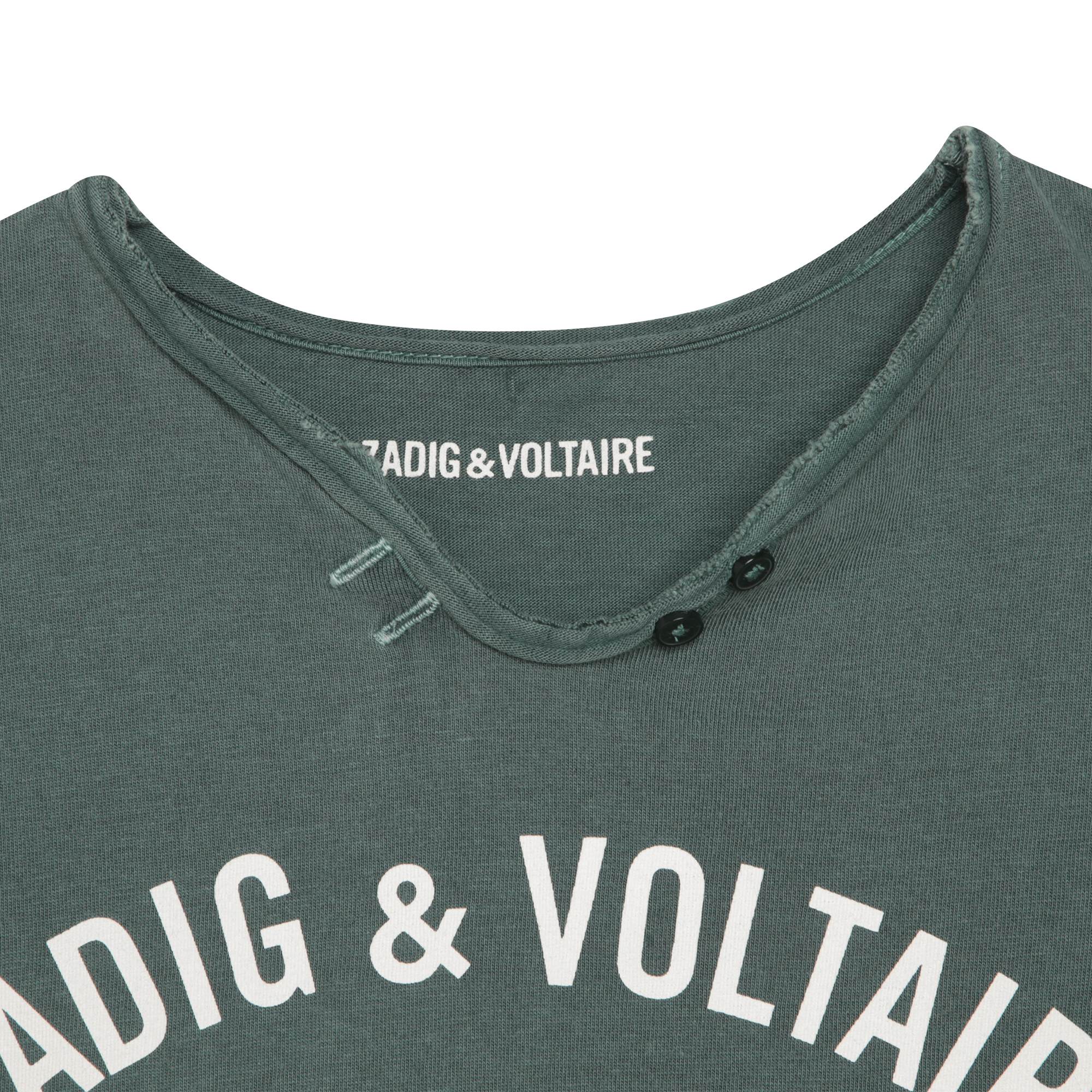 T-shirt maniche corte cotone ZADIG & VOLTAIRE Per BAMBINA