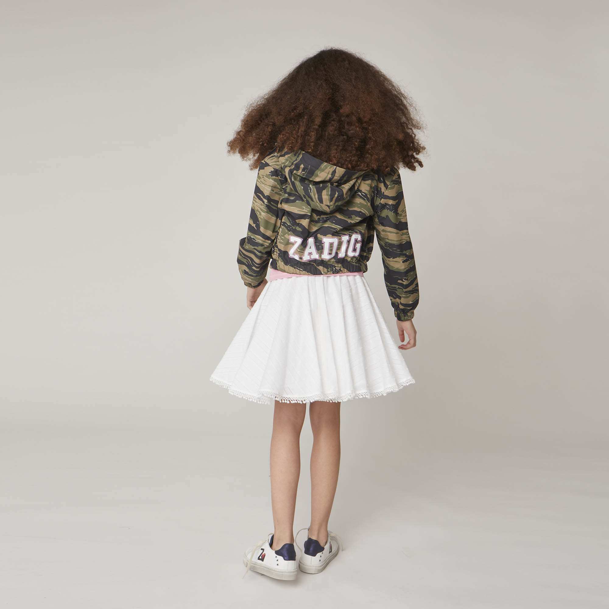 Camouflage-print windcheater ZADIG & VOLTAIRE for GIRL