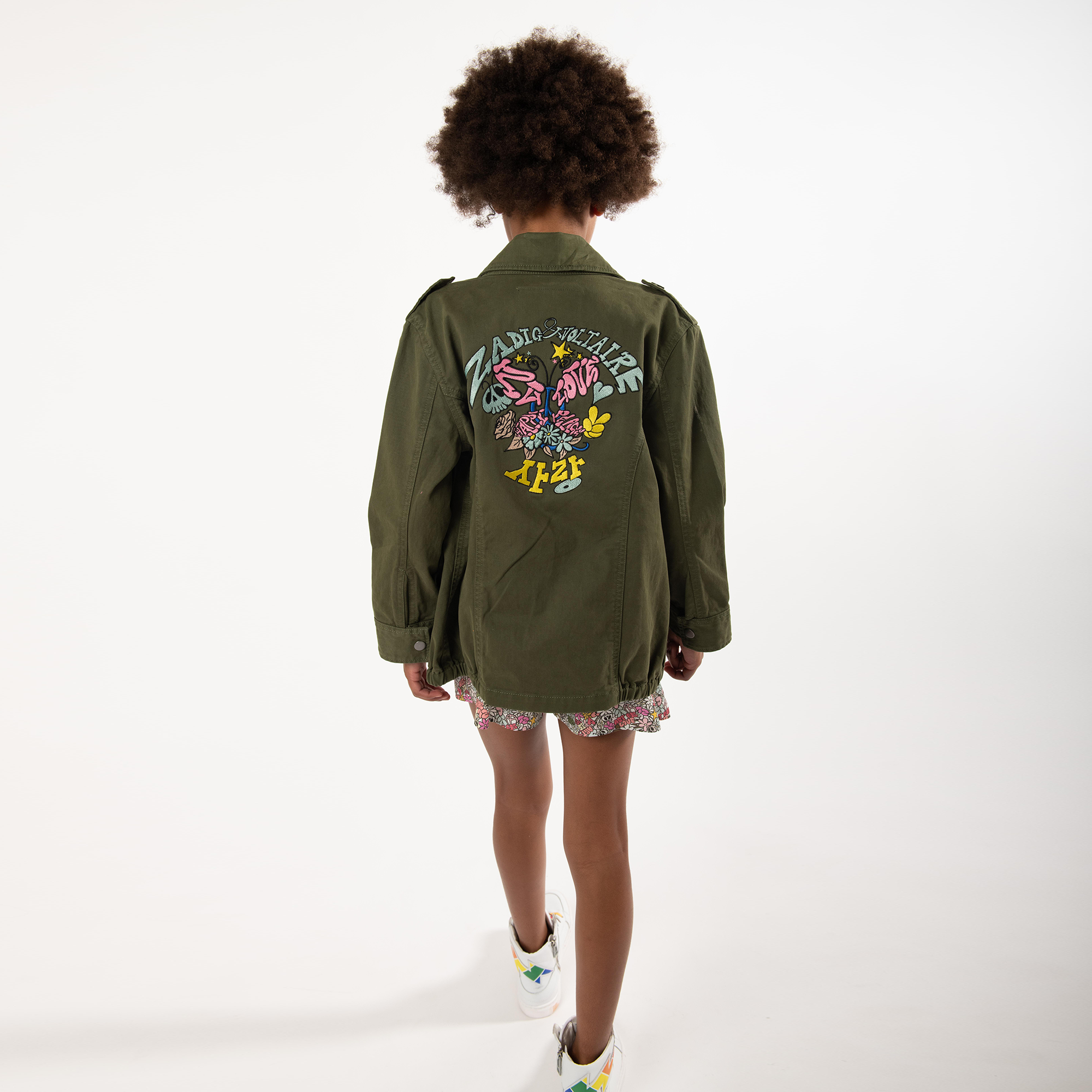 Embroidered cotton jacket ZADIG & VOLTAIRE for GIRL