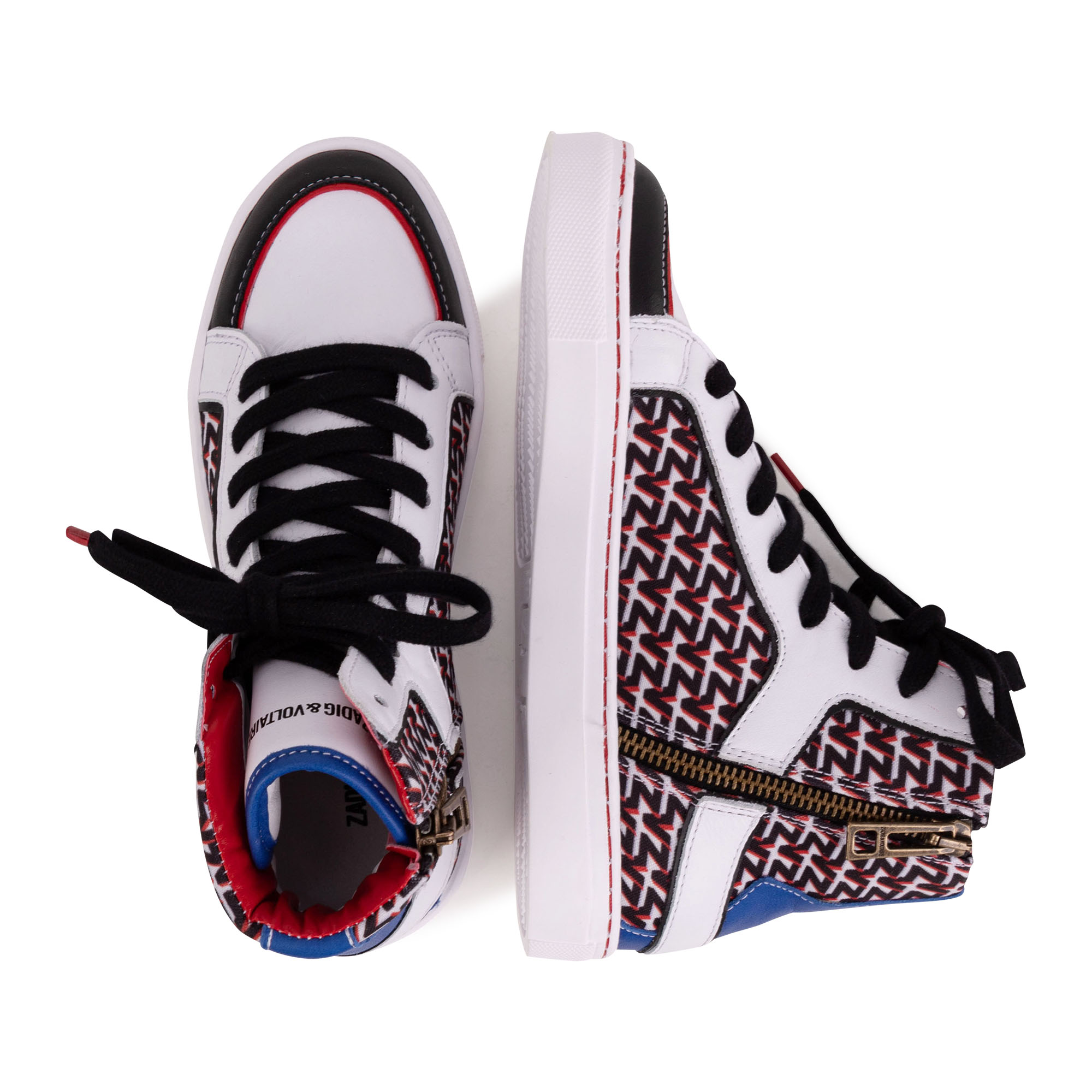 Laced high-top sneakers ZADIG & VOLTAIRE for GIRL