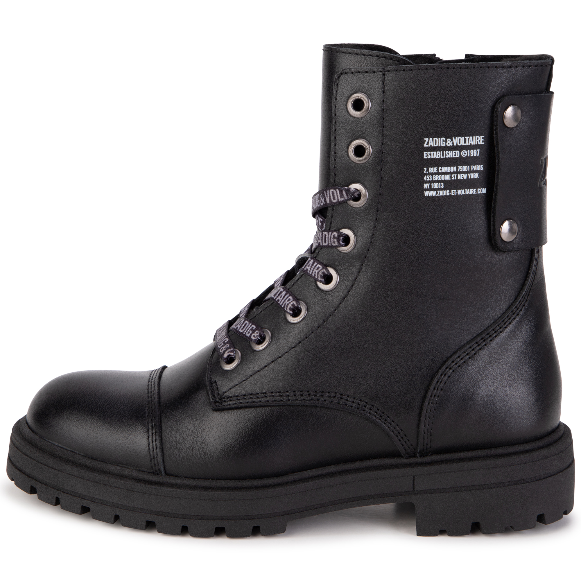 Leather ranger boots ZADIG & VOLTAIRE for GIRL