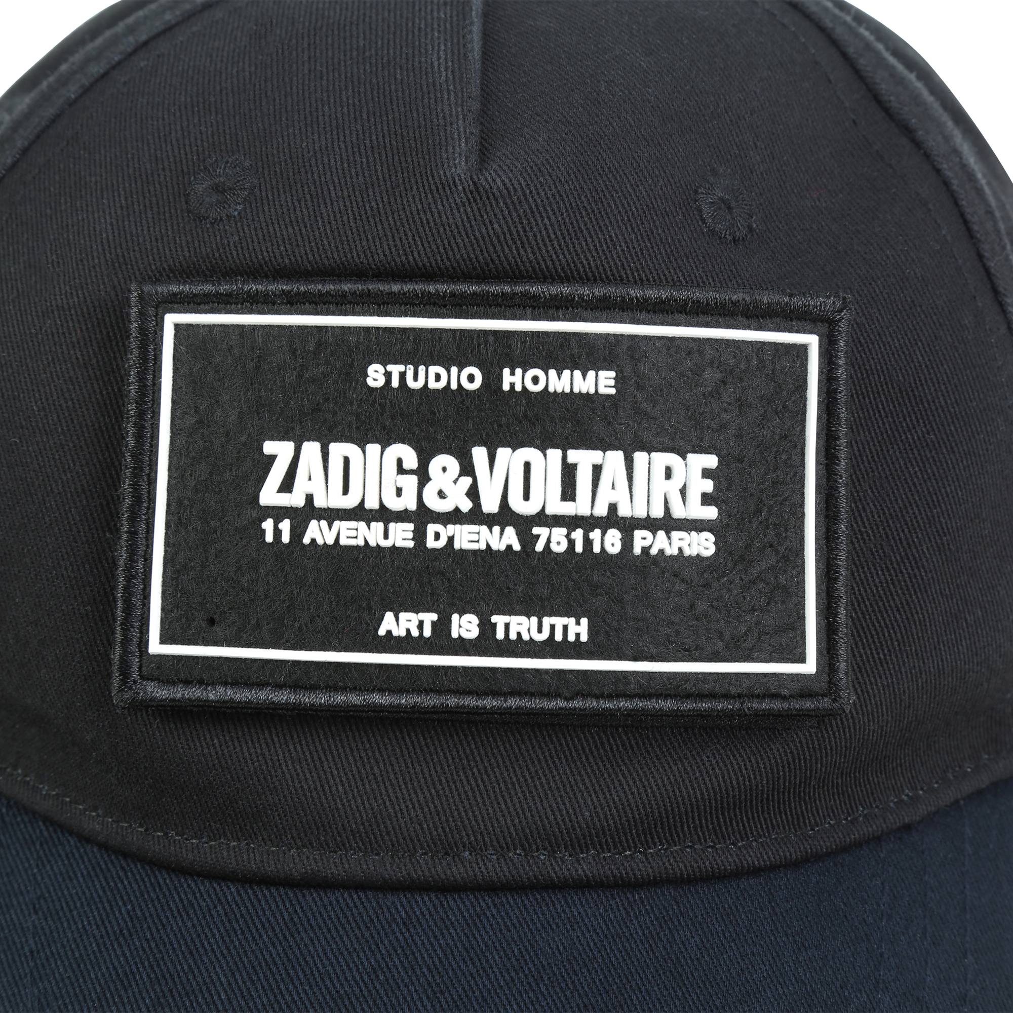 Cappellino in cotone con badge ZADIG & VOLTAIRE Per RAGAZZO