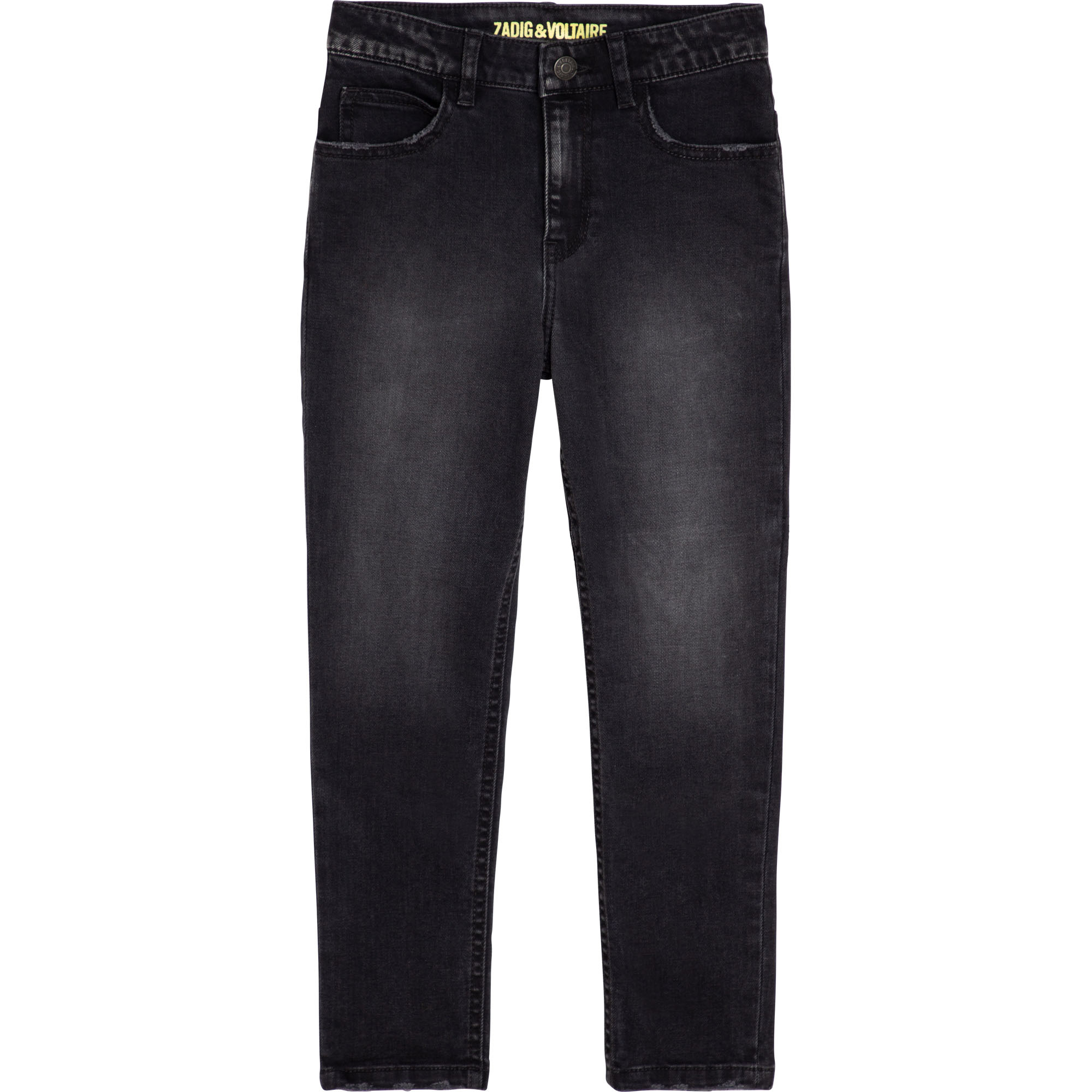 Overdyed embroidered slim-fit jeans ZADIG & VOLTAIRE for BOY