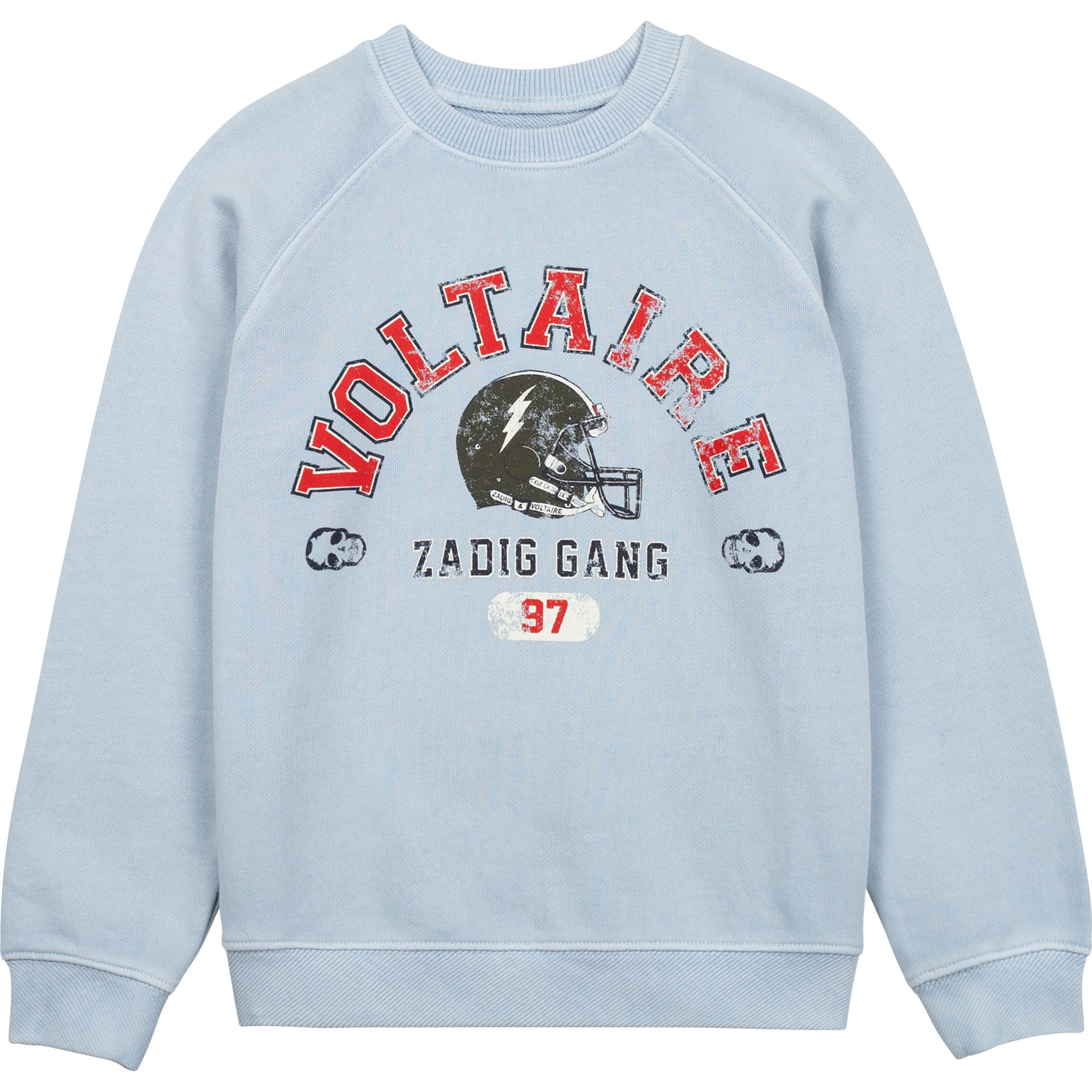 Gekleurde fleece sweater ZADIG & VOLTAIRE Voor