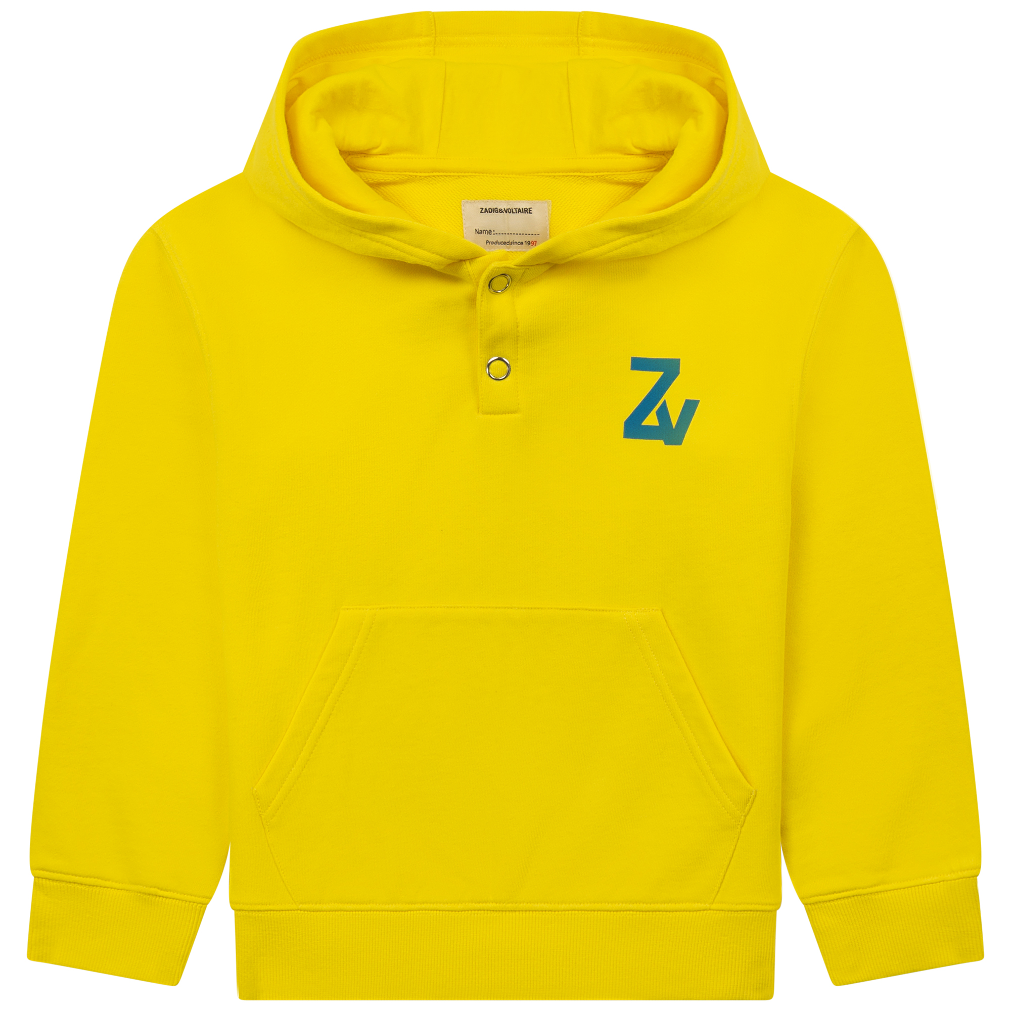 Fleece sweatshirt met capuchon ZADIG & VOLTAIRE Voor