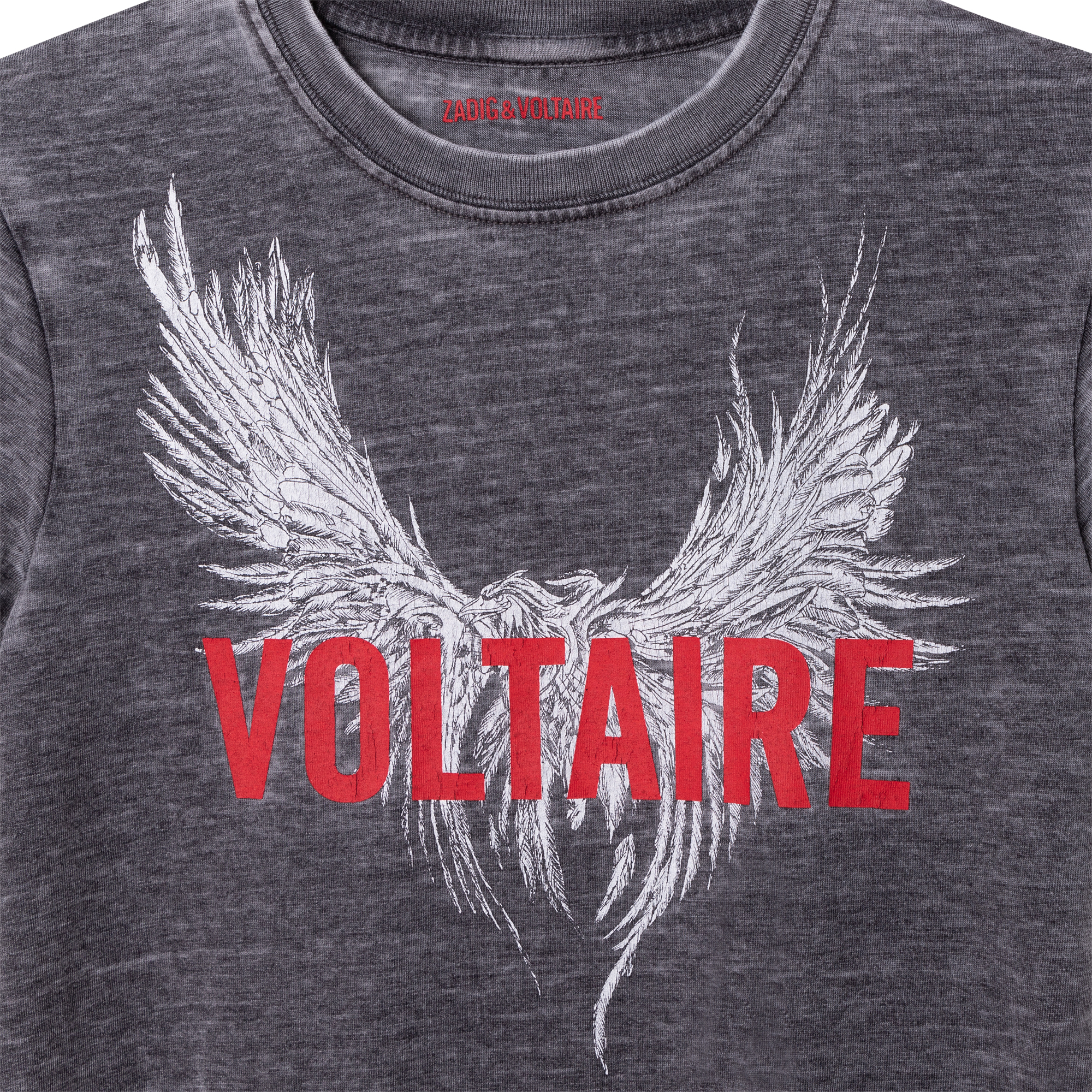 T-shirt in cotone con stampa ZADIG & VOLTAIRE Per RAGAZZO
