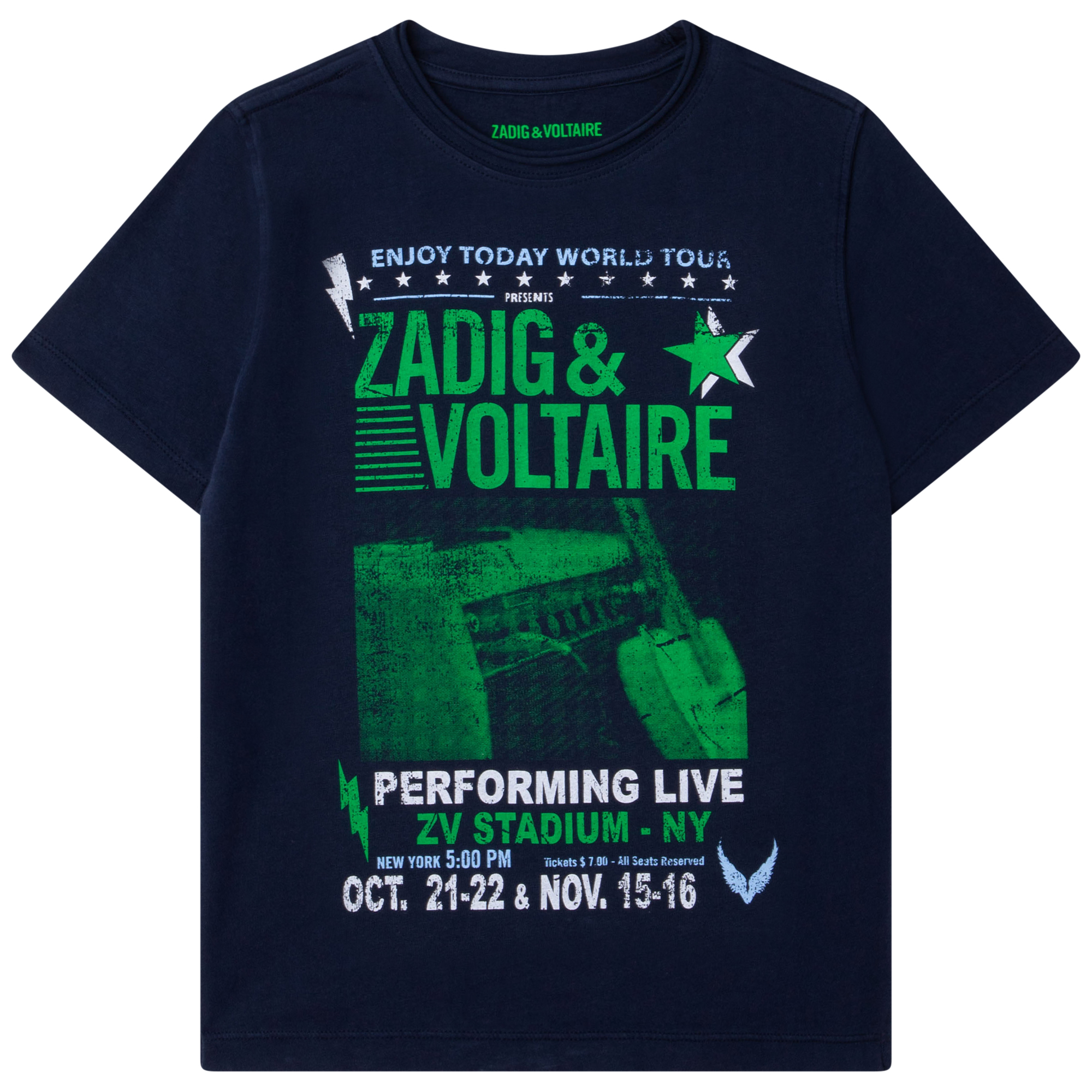 Short-sleeve cotton T-shirt ZADIG & VOLTAIRE for BOY