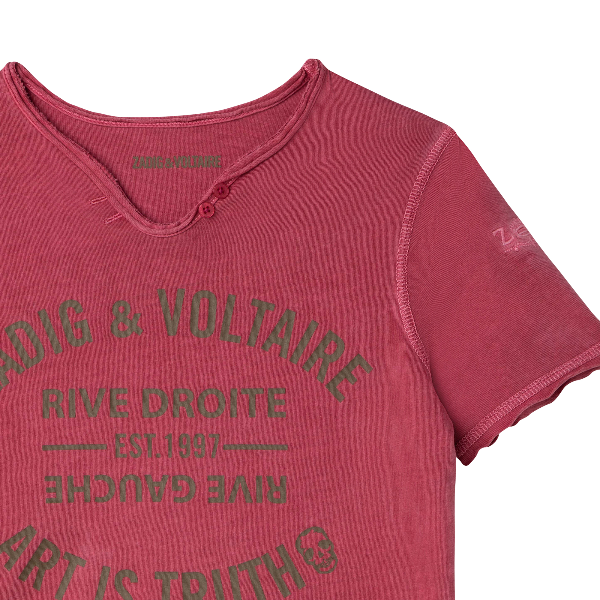 T-shirt cotone maniche corte ZADIG & VOLTAIRE Per RAGAZZO