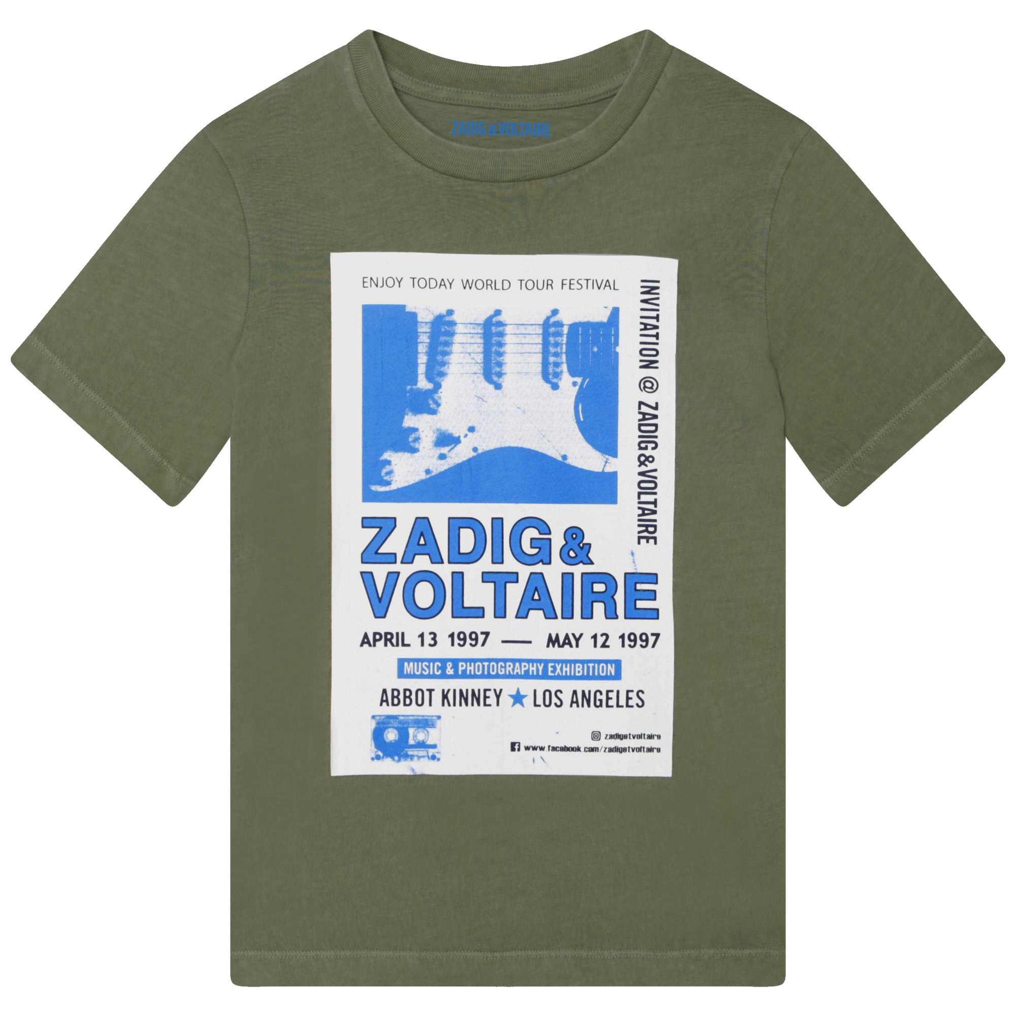 T-shirt met print ZADIG & VOLTAIRE Voor