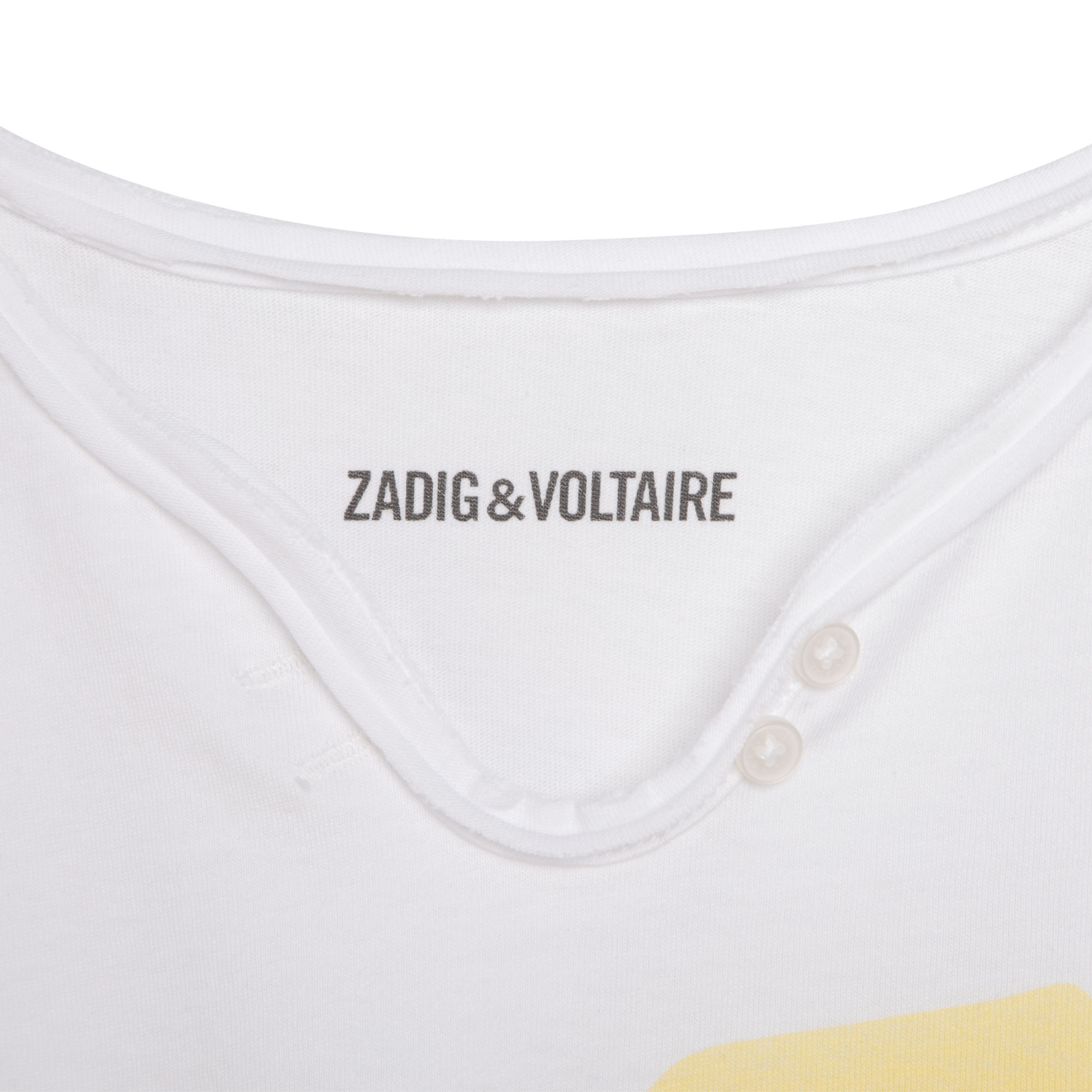 T-shirt avec imprimé devant ZADIG & VOLTAIRE pour GARCON