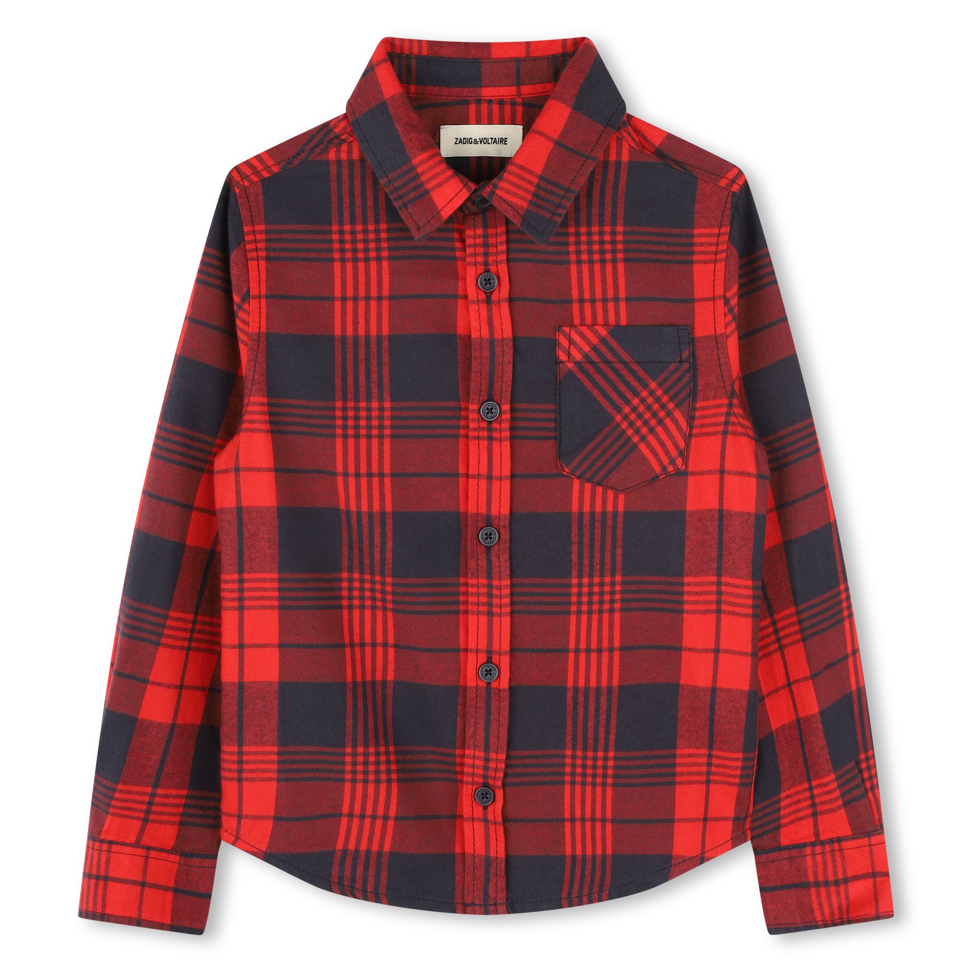 Checked cotton shirt ZADIG & VOLTAIRE for BOY