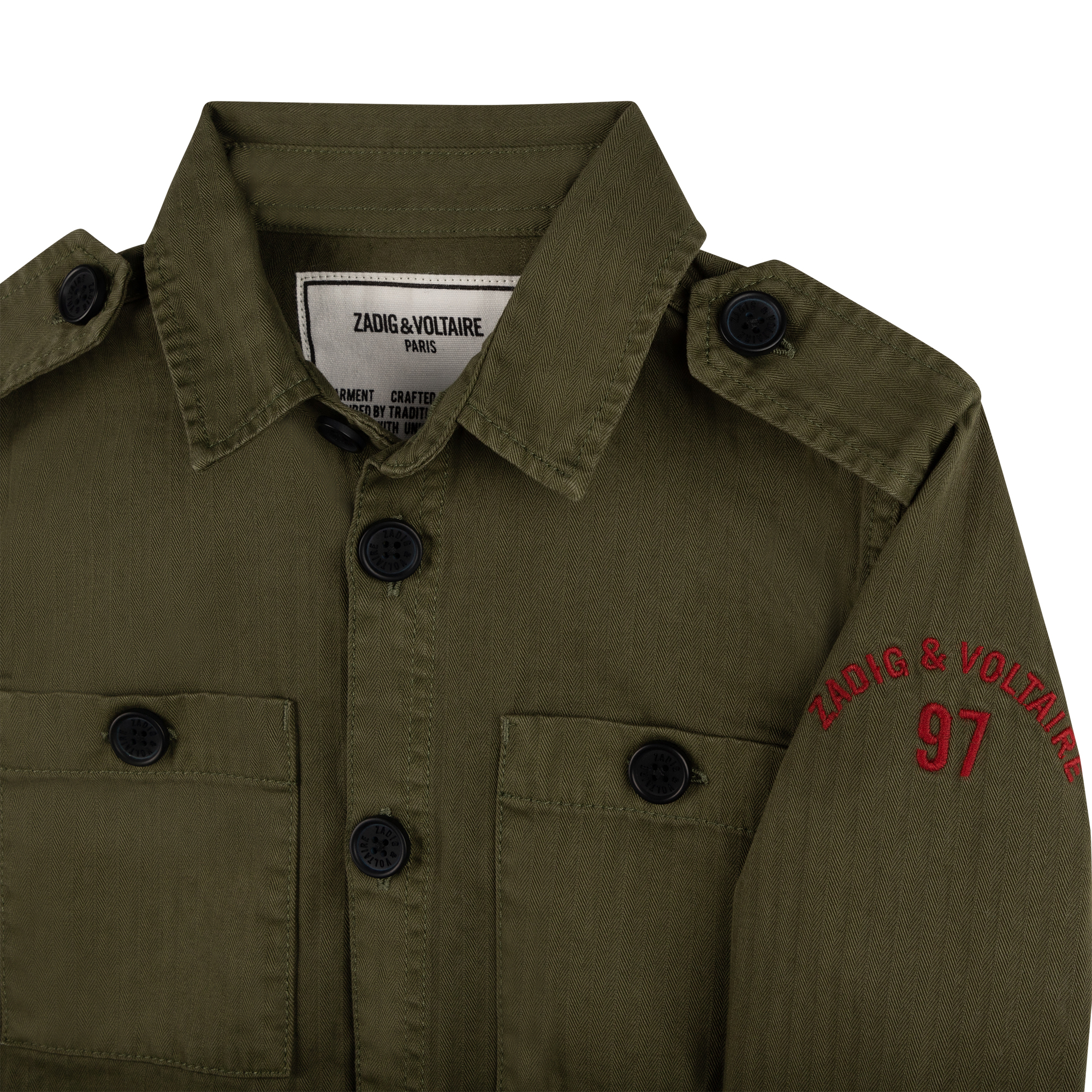 Herringbone cotton jacket ZADIG & VOLTAIRE for BOY