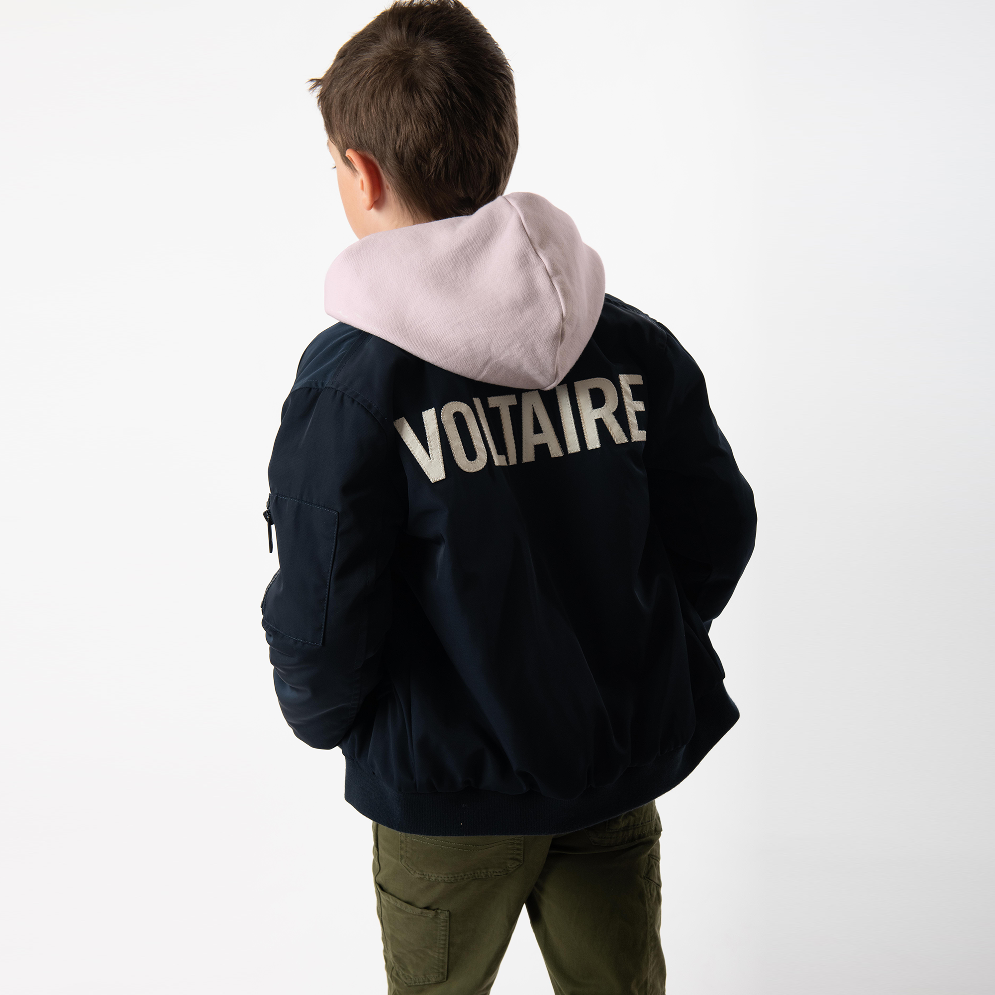 Blouson déperlant à broderie ZADIG & VOLTAIRE pour GARCON