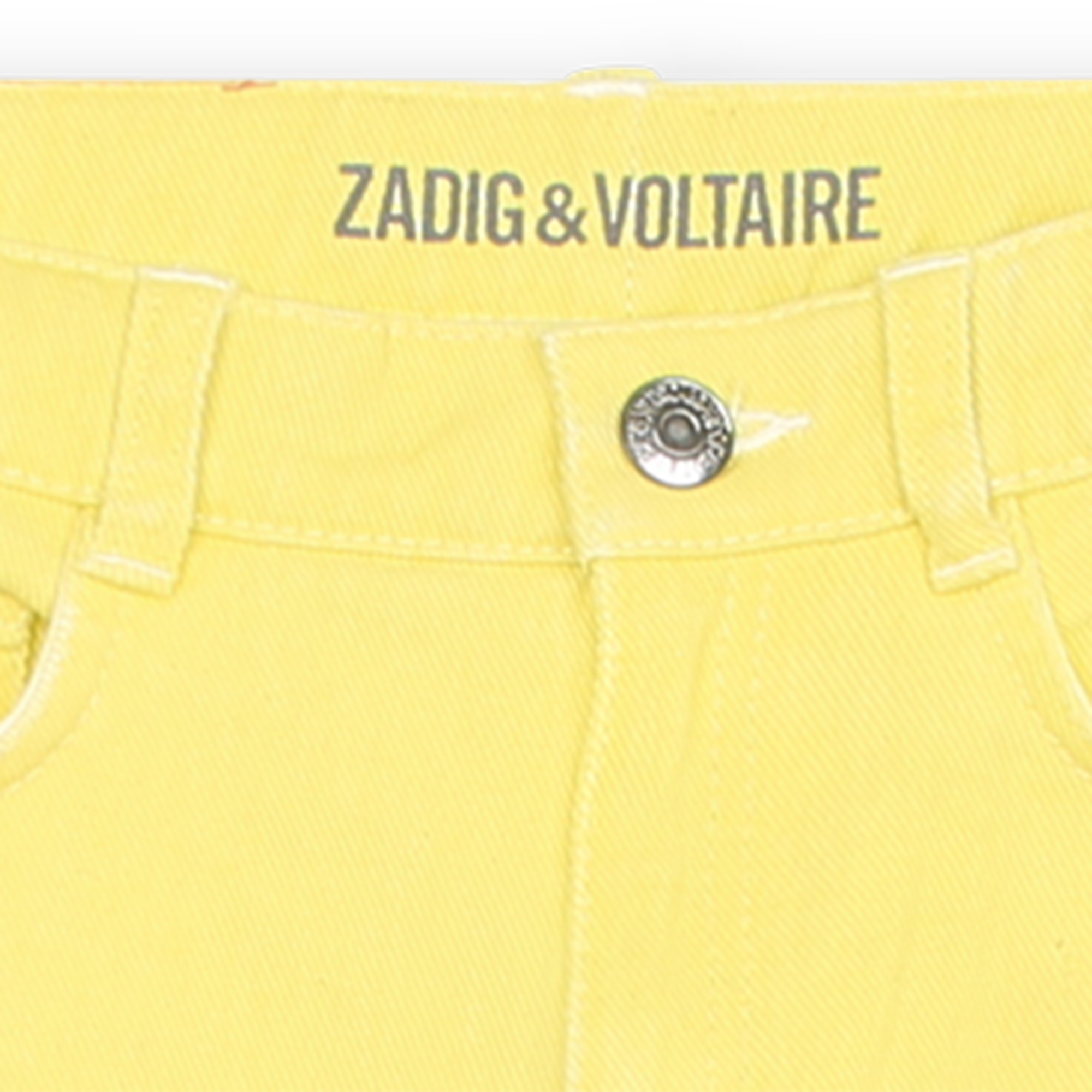 Pantalon en coton à 5 poches ZADIG & VOLTAIRE pour FILLE