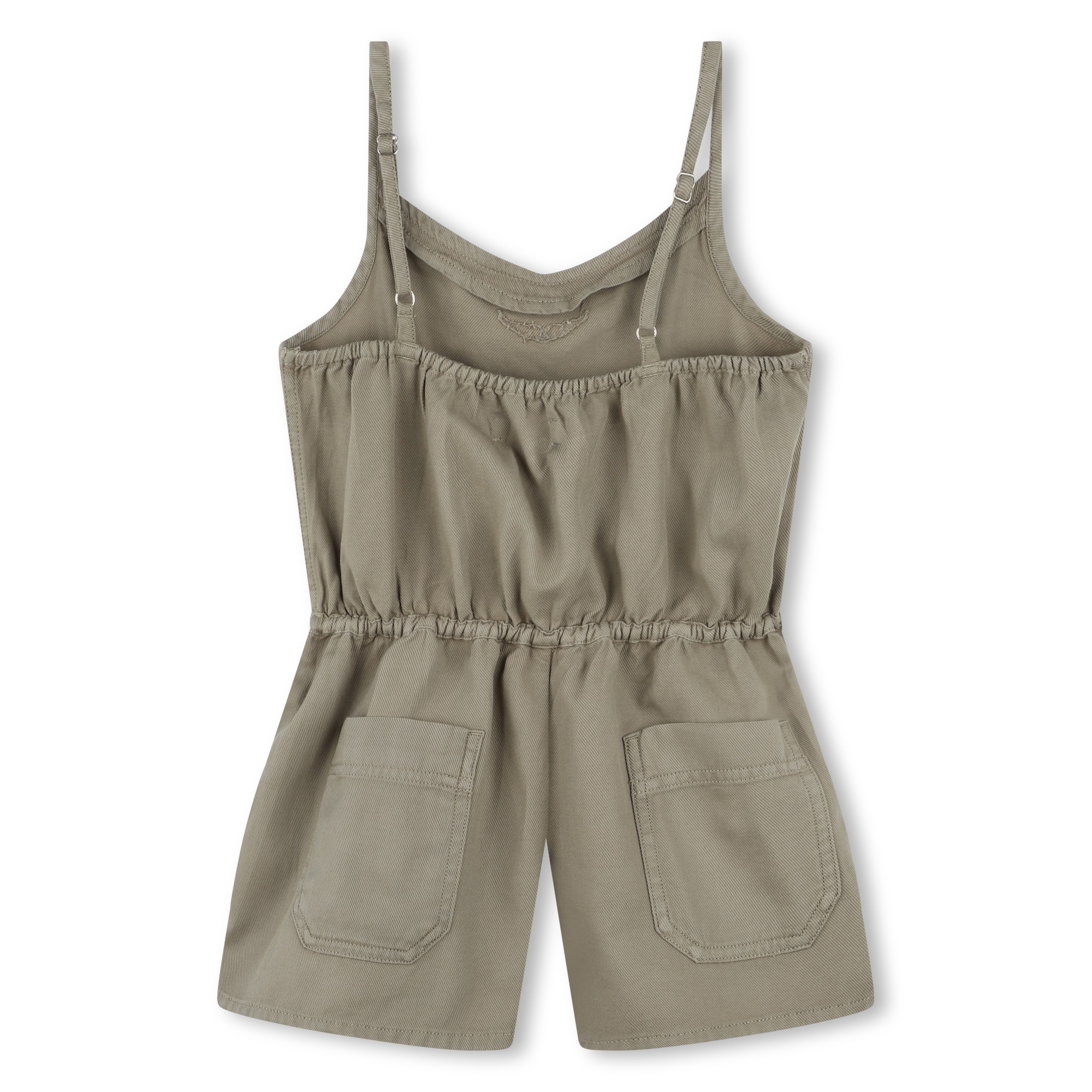 Plain short romper with straps ZADIG & VOLTAIRE for GIRL