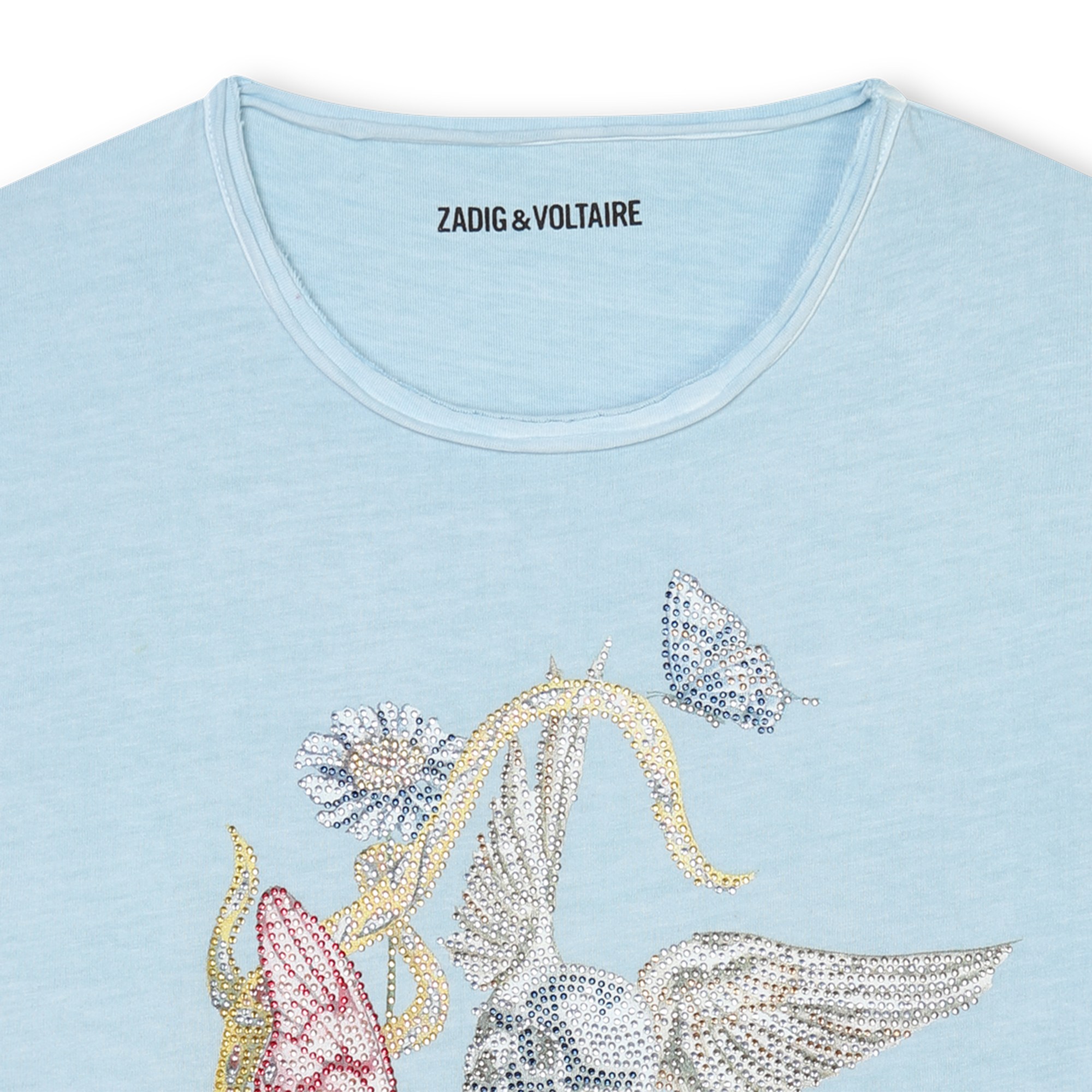 Diamanté print T-shirt ZADIG & VOLTAIRE for GIRL