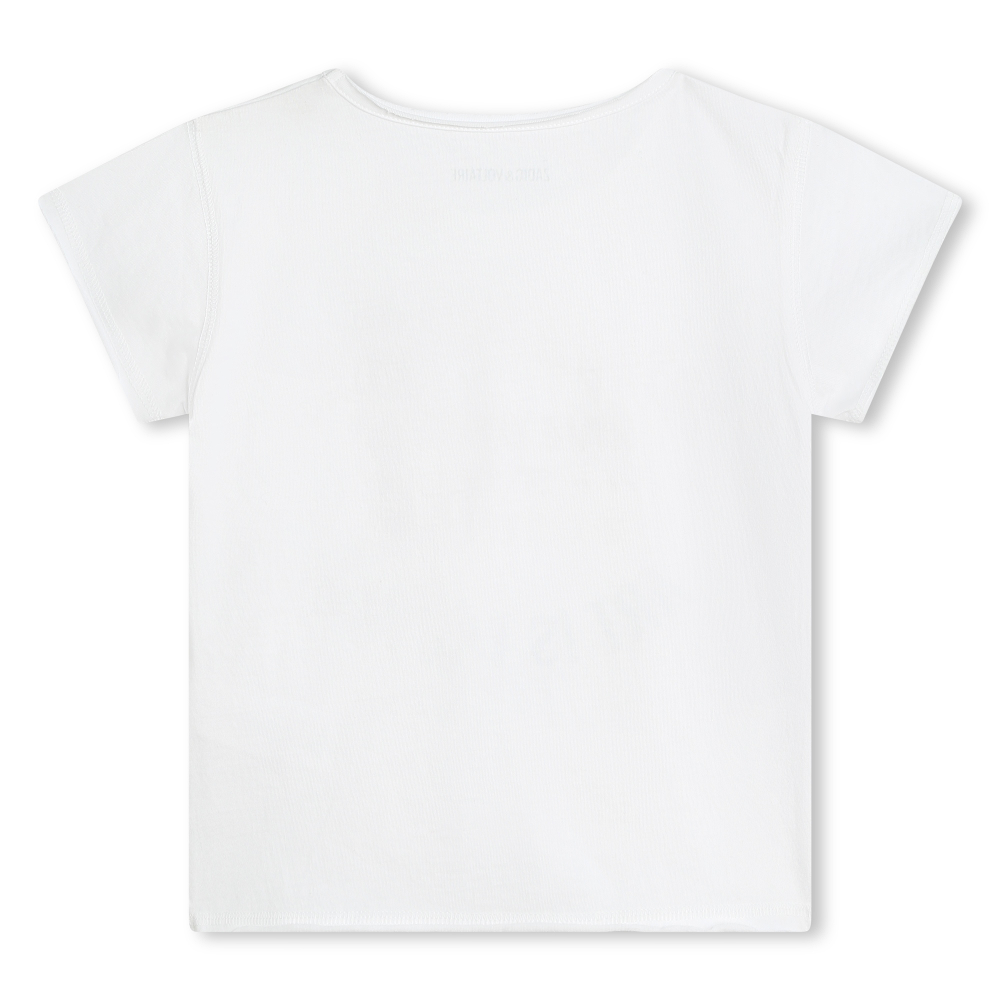 Camiseta de algodón con dibujo ZADIG & VOLTAIRE para NIÑA