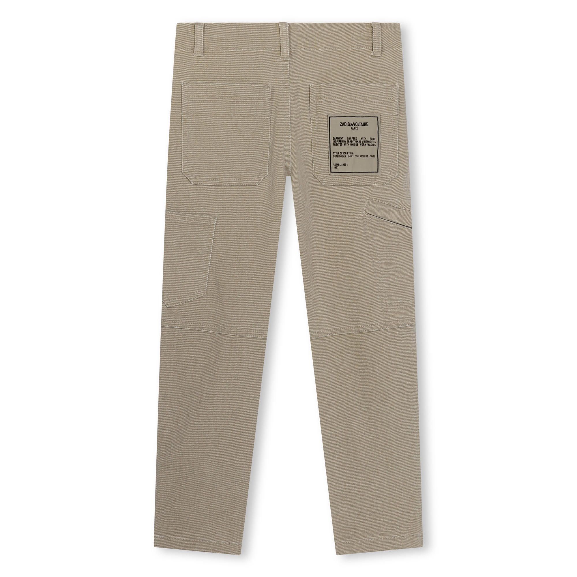 Cotton twill trousers ZADIG & VOLTAIRE for BOY